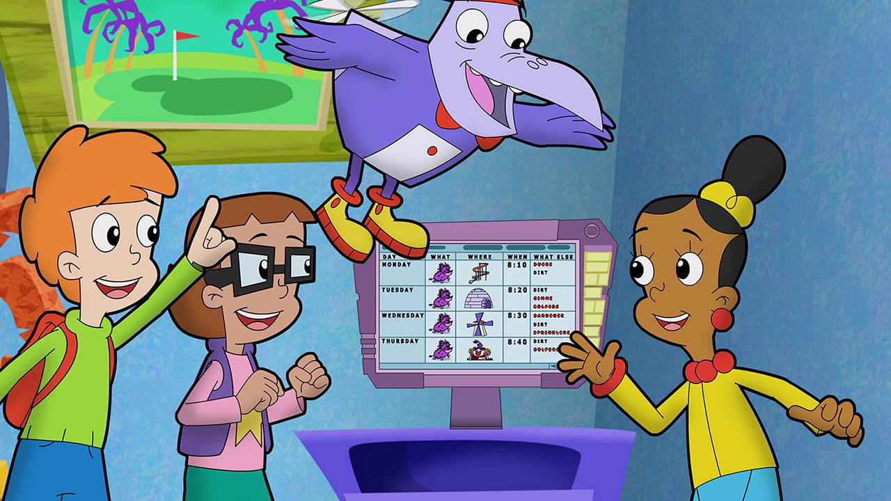 Christopher Lloyd on PBS Kids' Cyberchase for LA Times