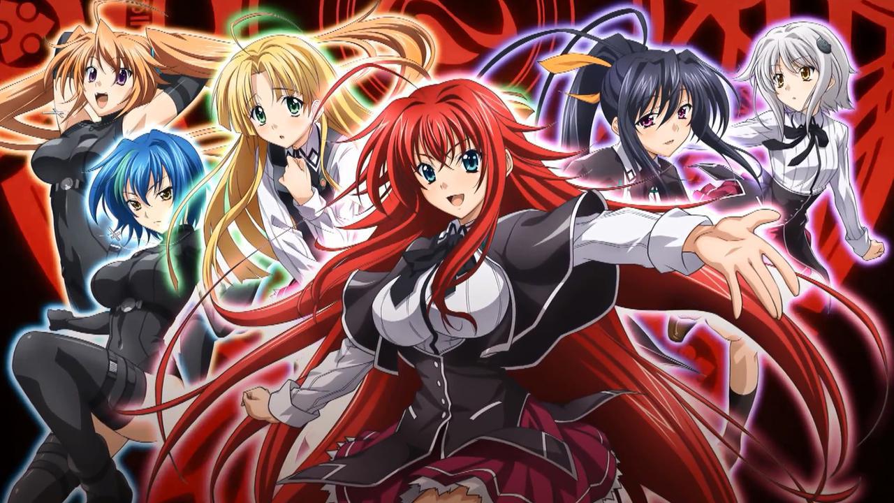 High School DxD (TV Series 2012-2018) - Posters — The Movie