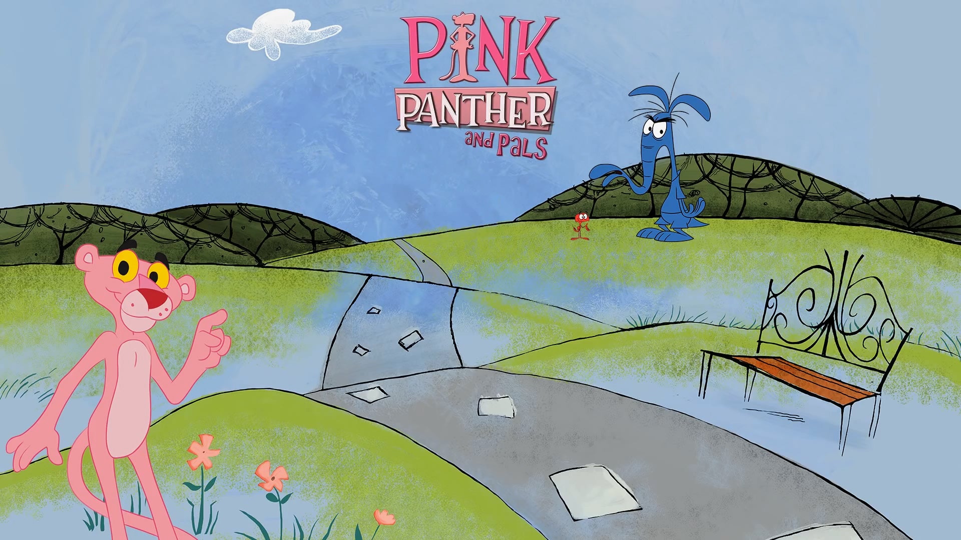 pink panther and pals wallpaper