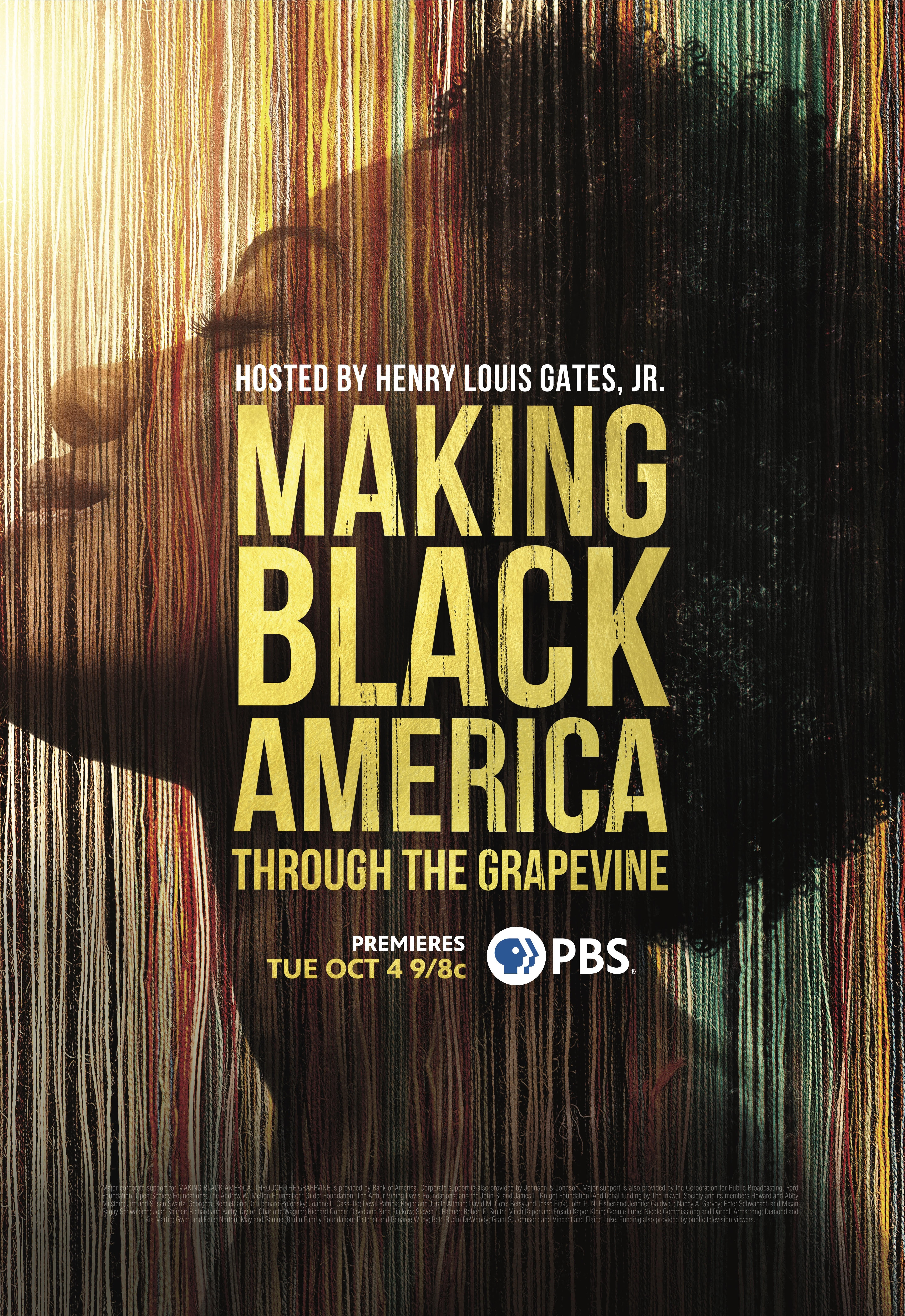 TV ratings for Making Black America Through The Grapevine in South Africa. PBS TV series