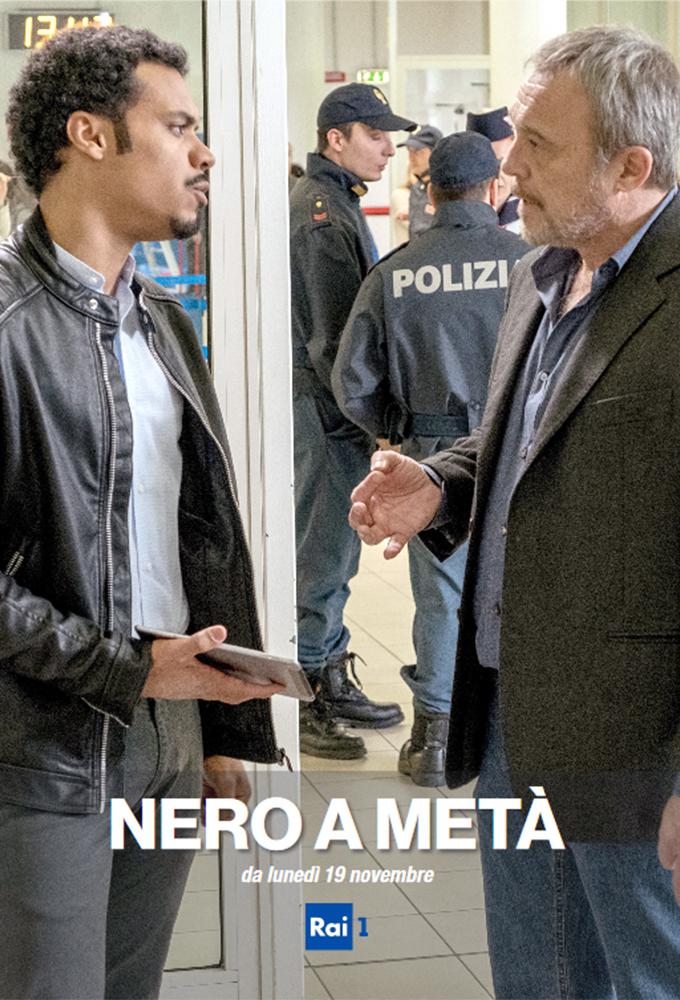 TV ratings for Nero A Metà in Spain. Rai 1 TV series