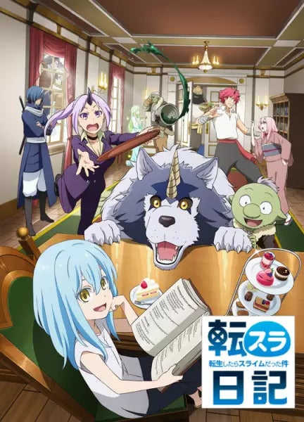 TV ratings for Tensura Nikki: Tensei Shitara Slime Datta Ken (転スラ日記 転生したらスライムだった件) in the United States. Tokyo MX TV series