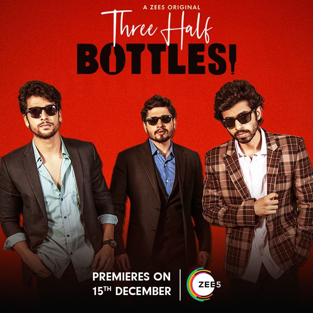 TV ratings for Three Half Bottles in India. Zee5 TV series