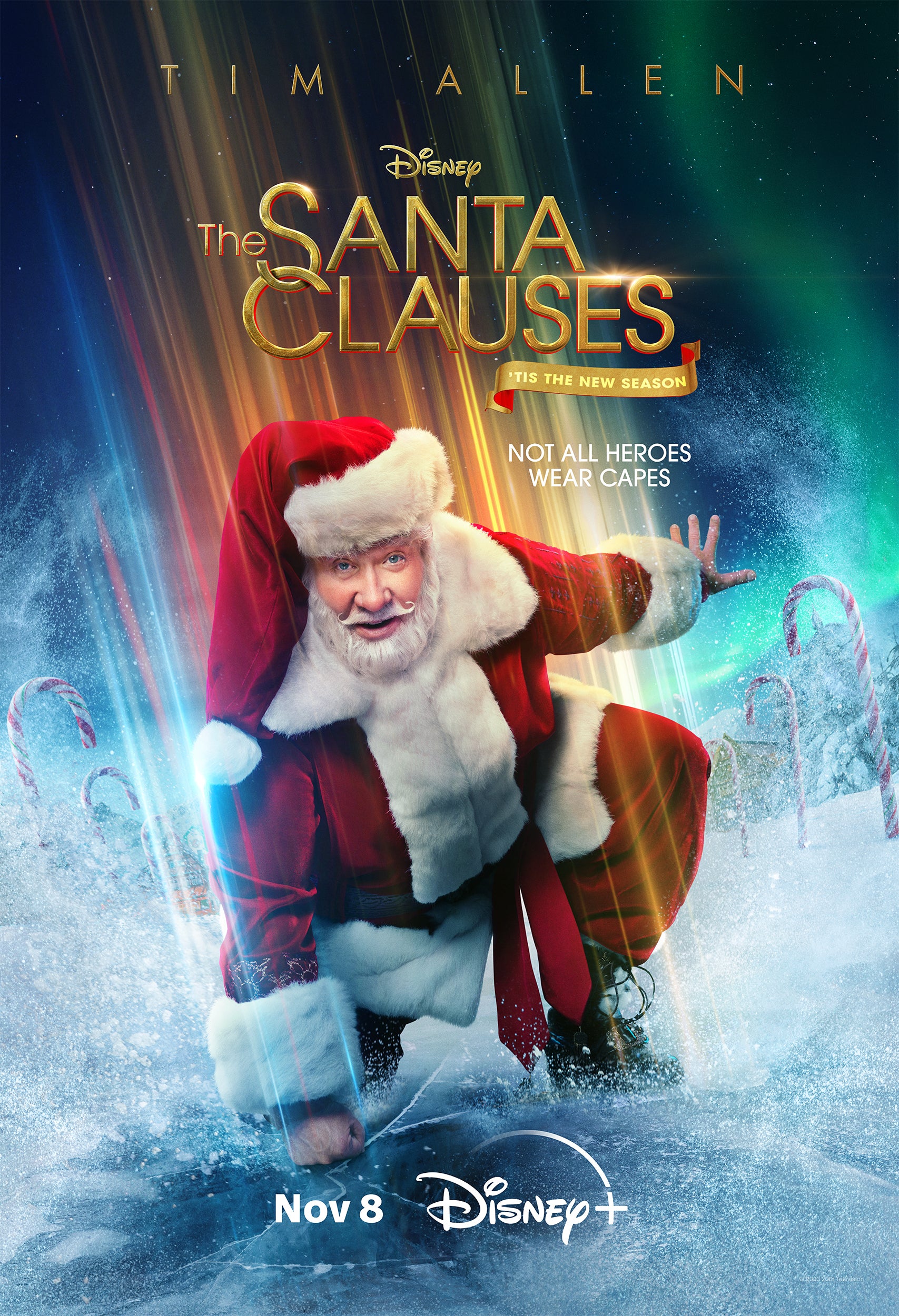TV ratings for The Santa Clauses in the United States. Disney+ TV series