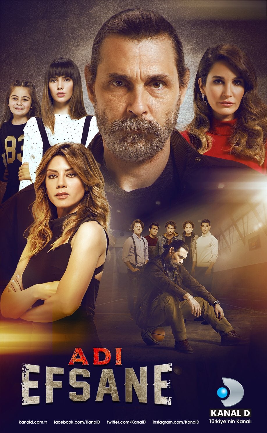TV ratings for Adi Efsane in Turkey. D Productions TV series