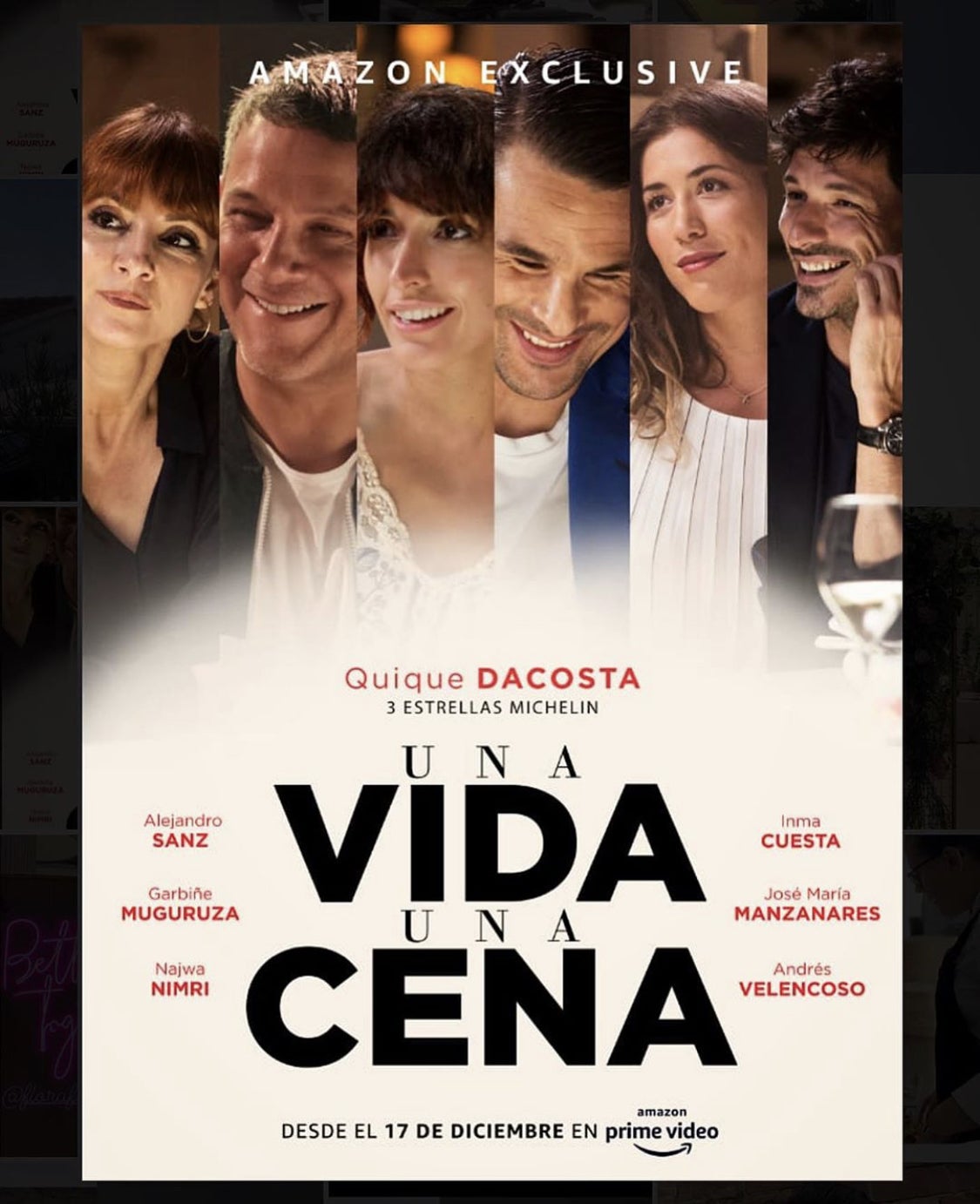 TV ratings for Una Vida, Una Cena in the United States. Amazon Prime Video TV series