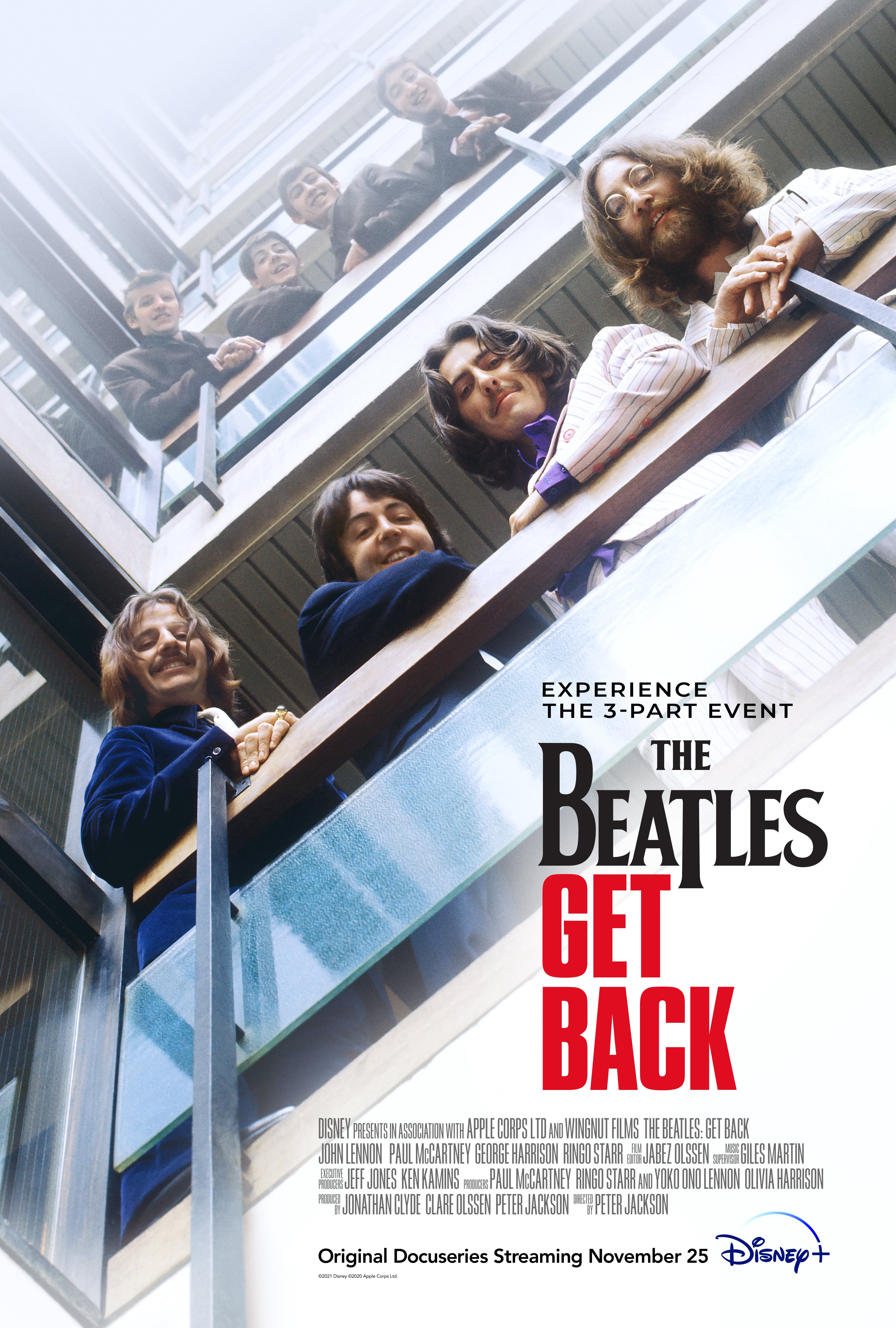 TV ratings for The Beatles: Get Back in Denmark. Disney+ TV series