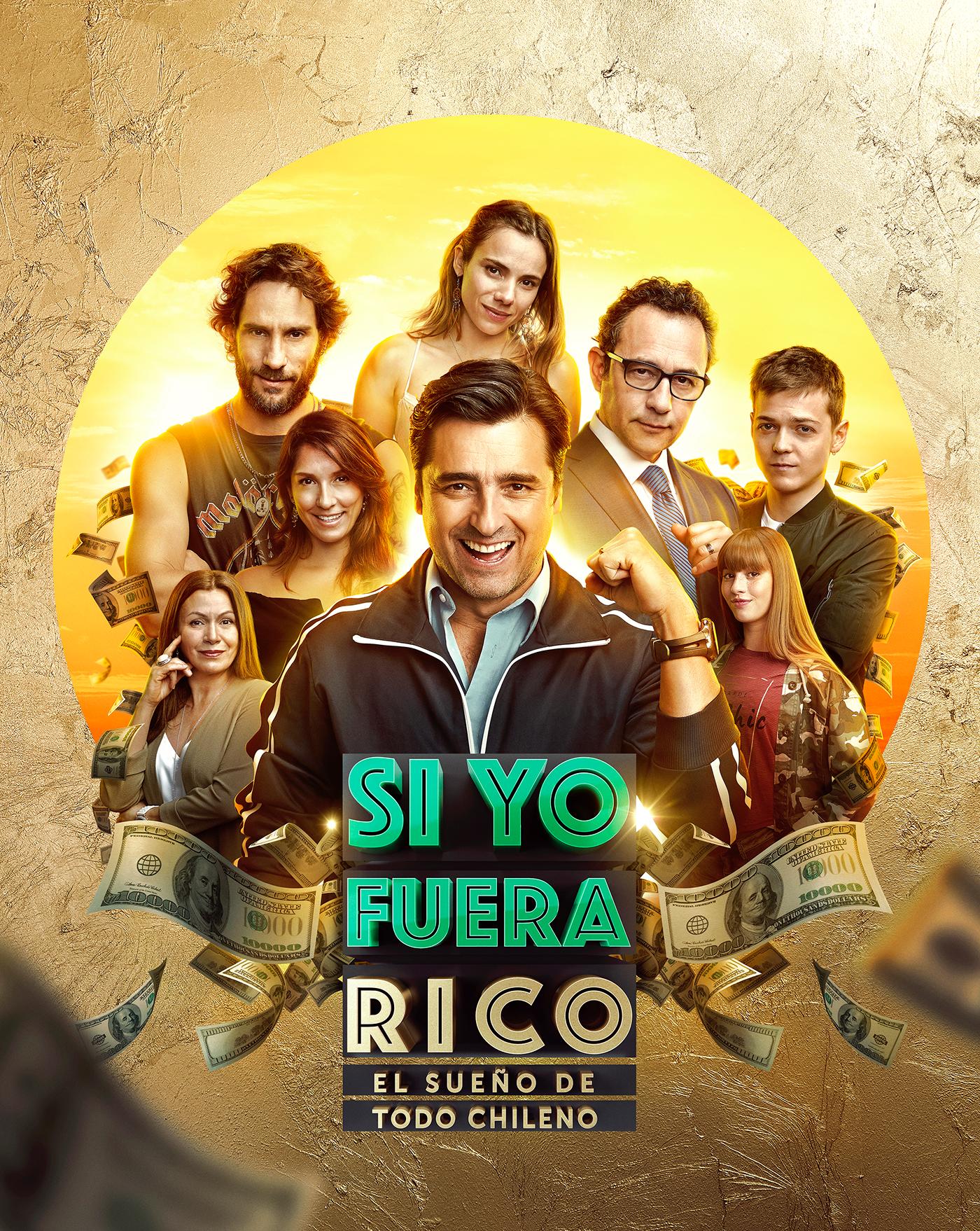 TV ratings for Si Yo Fuera Rico in Colombia. Mega TV series