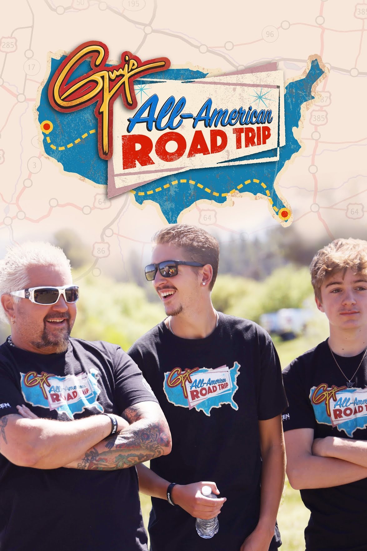 TV ratings for Guy’s All-American Road Trip in Australia. Food Network TV series
