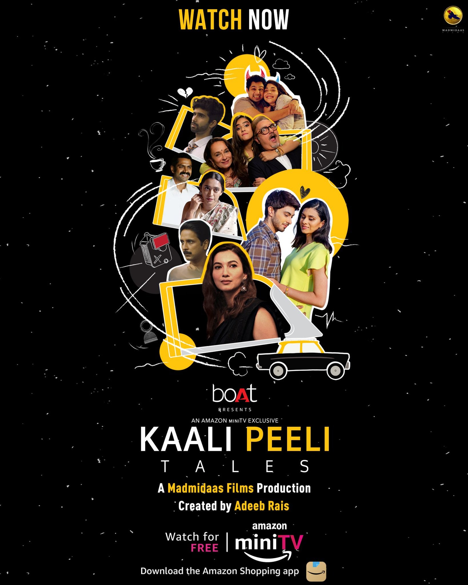 TV ratings for Kaali Peeli Tales in los Reino Unido. Amazon mini TV TV series