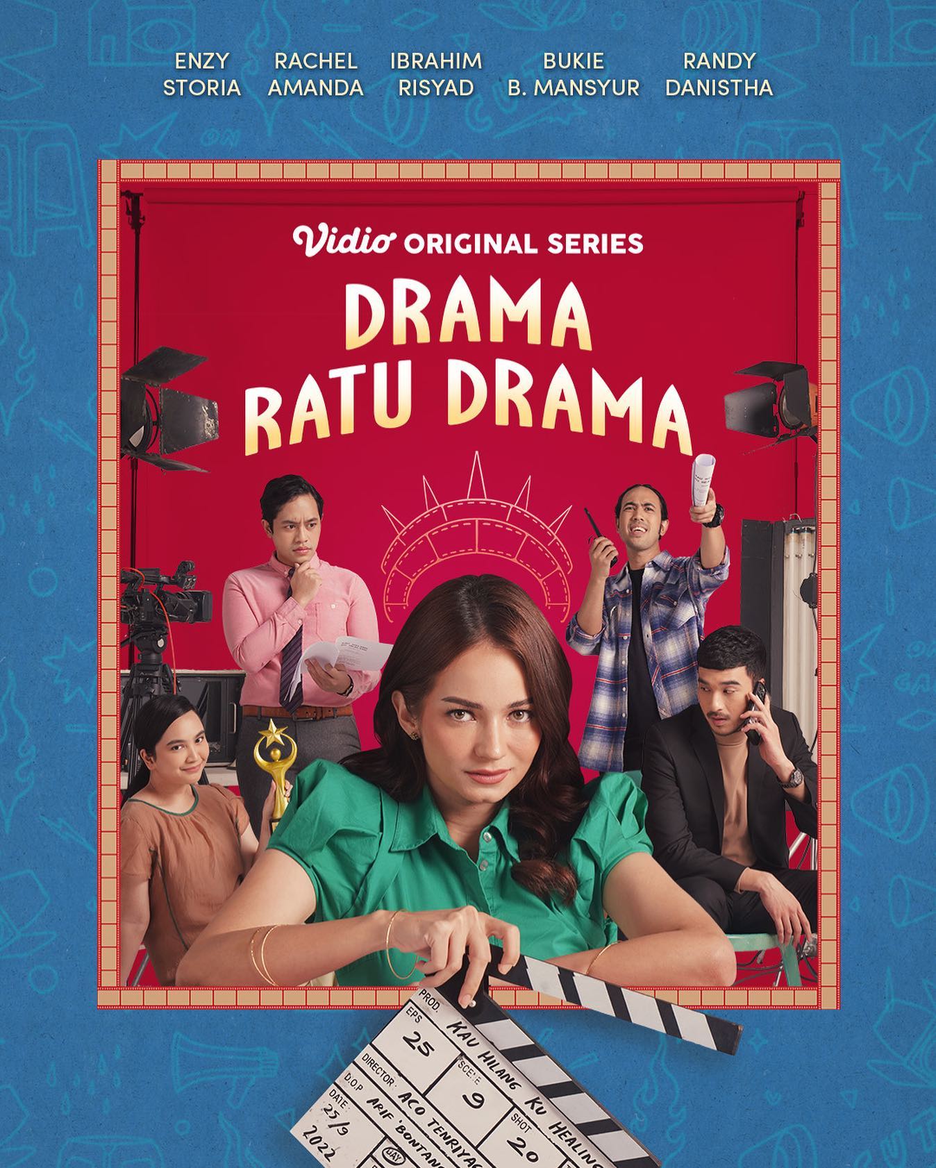 TV ratings for Drama Ratu Drama in Brazil. Vidio TV series