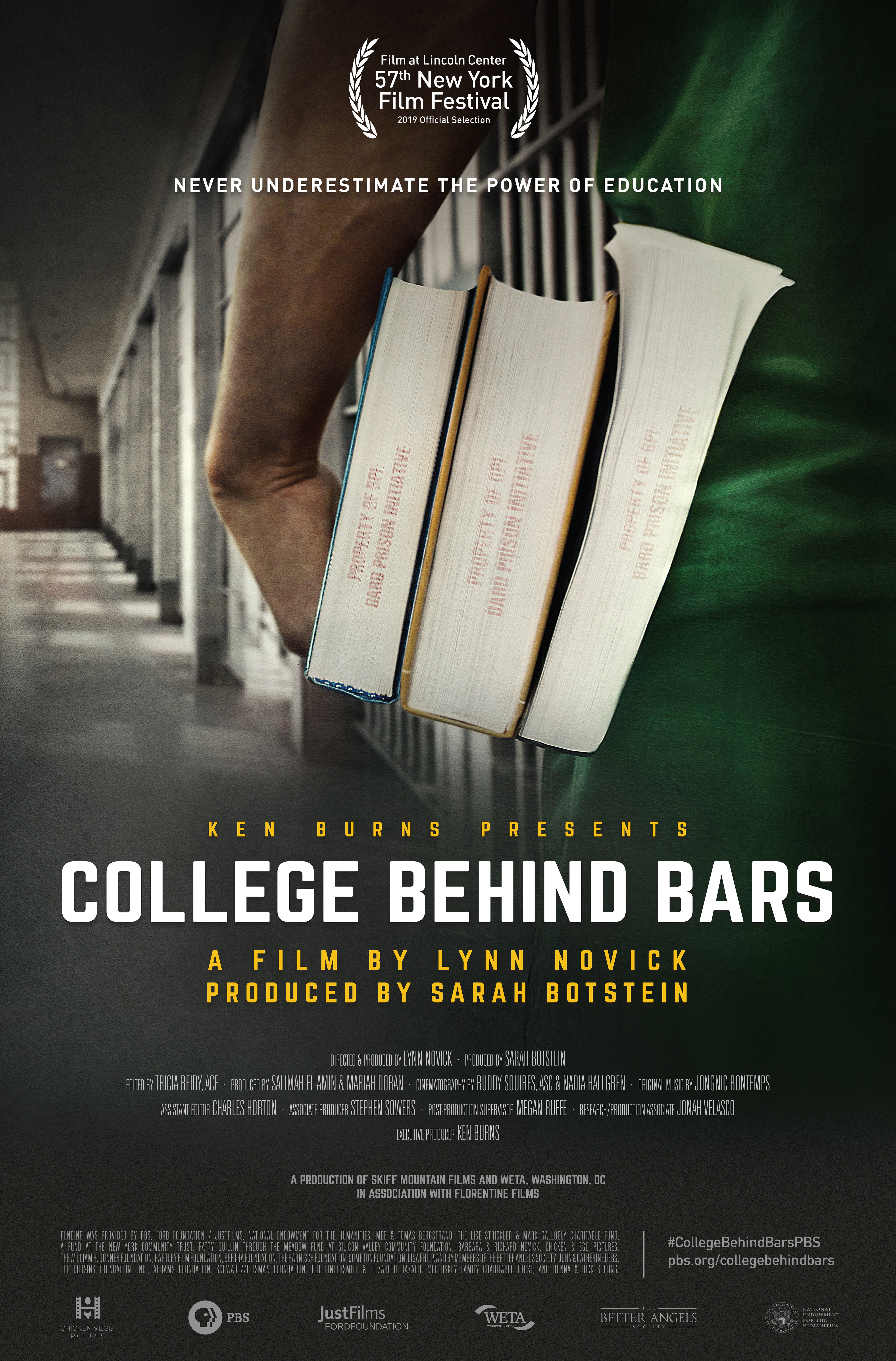 TV ratings for College Behind Bars in Australia. PBS TV series