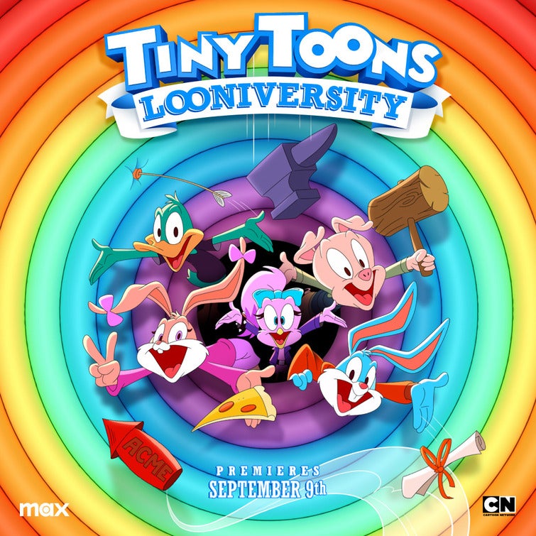 TV ratings for Tiny Toons Looniversity in New Zealand. Cartoon Network TV series