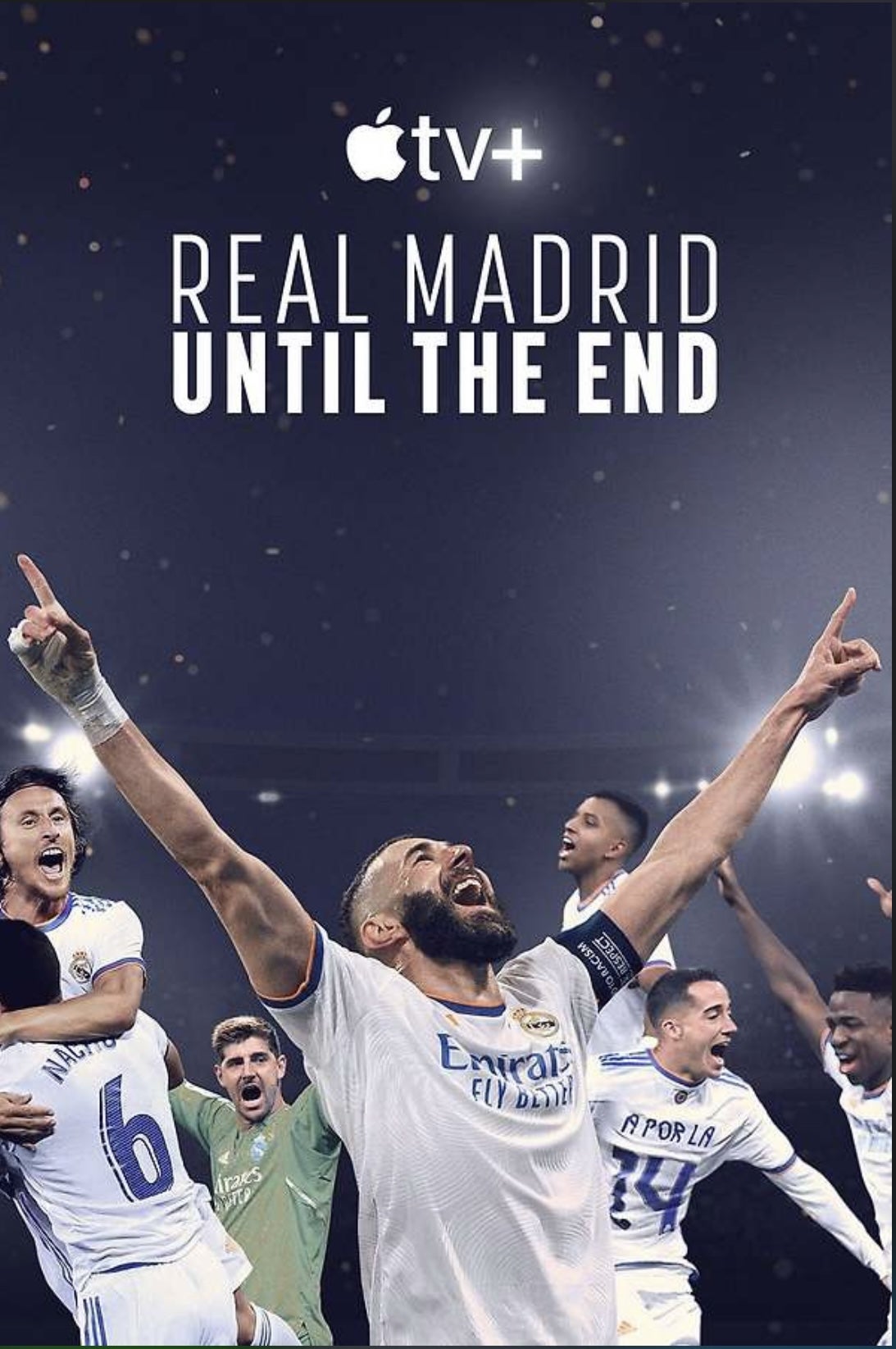 TV ratings for Real Madrid: Until The End in the United States. Apple TV+ TV series