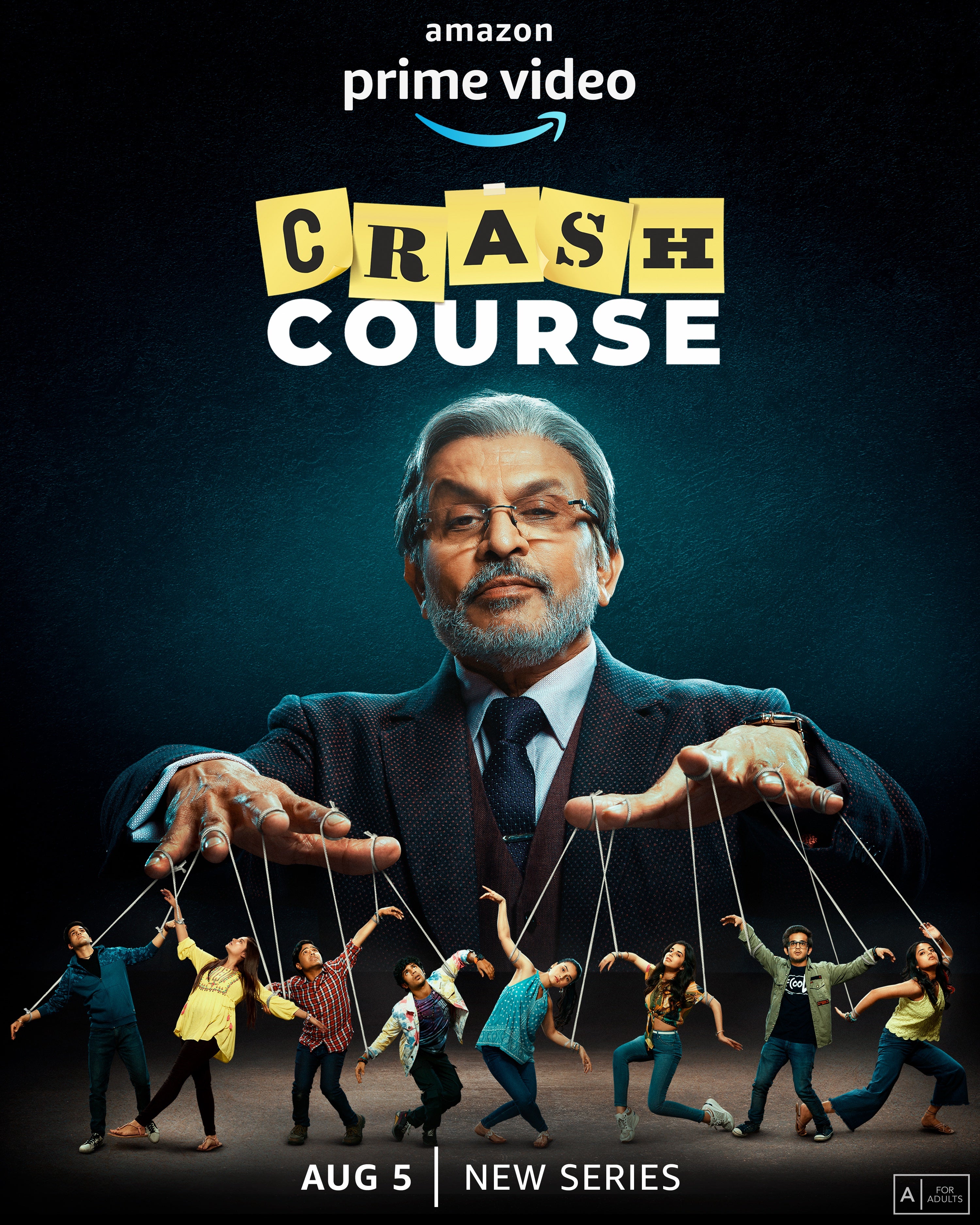 TV ratings for Crash Course in India. Amazon Prime Video TV series