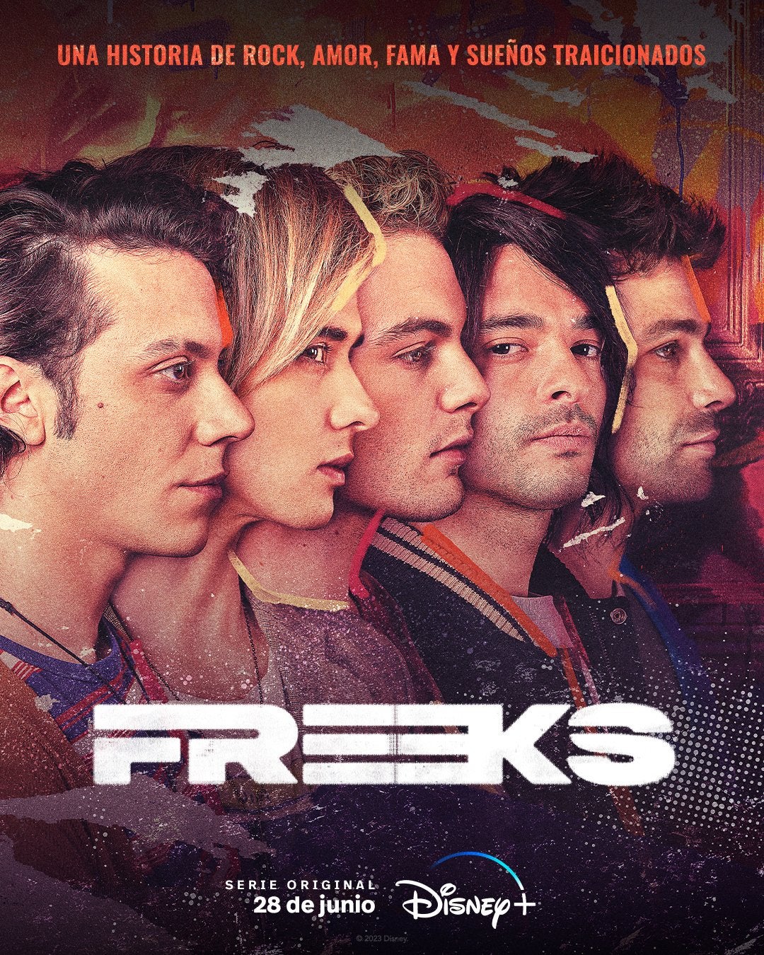 TV ratings for Freeks in Denmark. Disney+ TV series