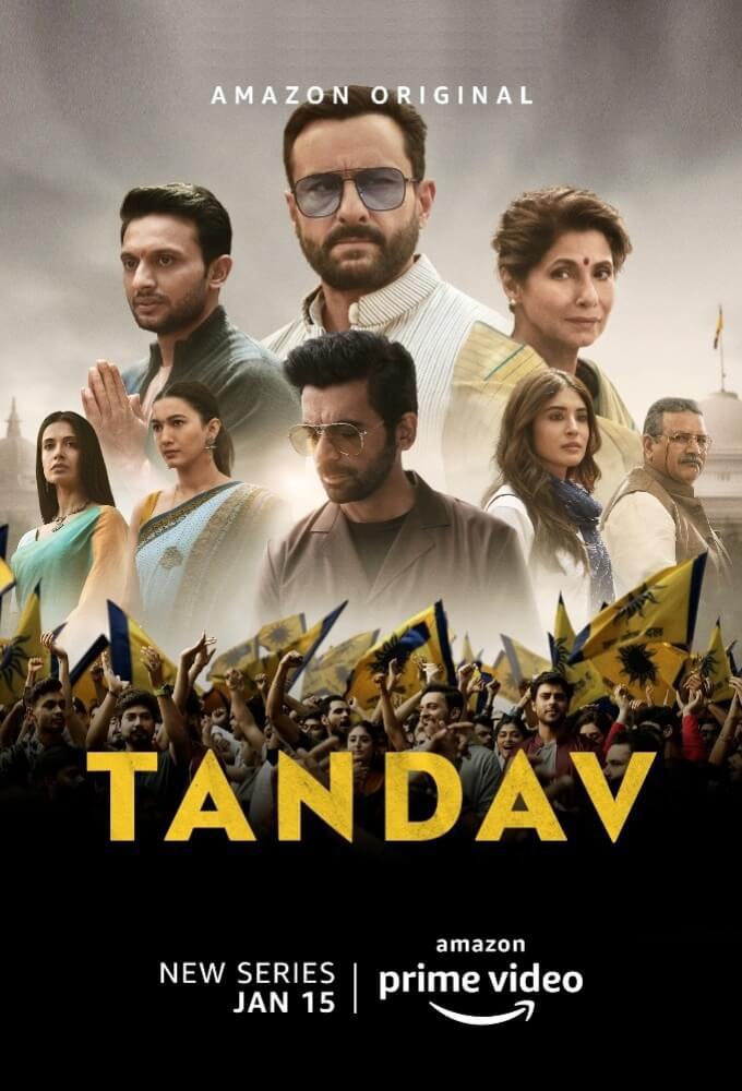 TV ratings for Tandav (तांडव) in the United States. Amazon Prime Video TV series