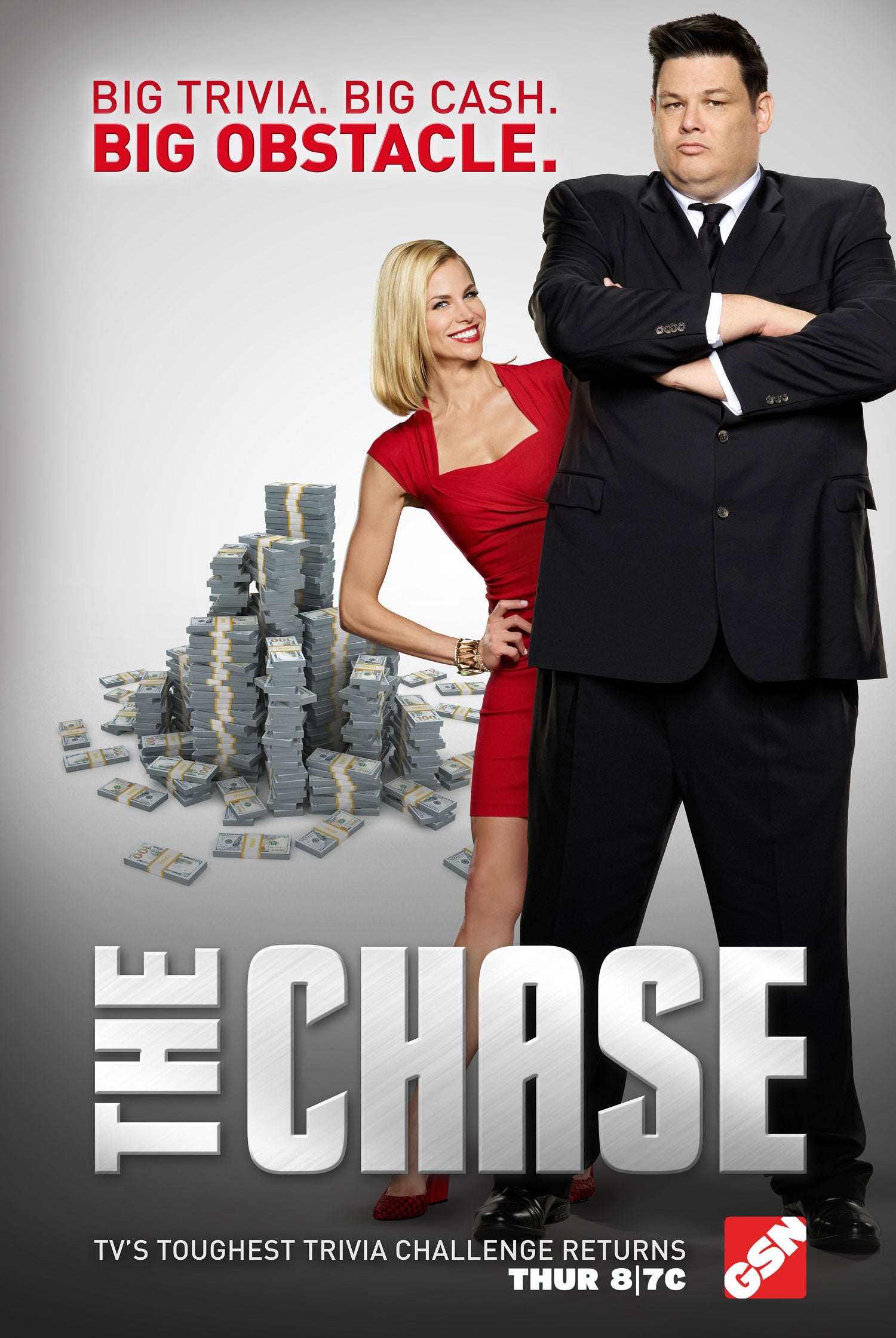 TV ratings for The Chase (US) in Brazil. abc TV series