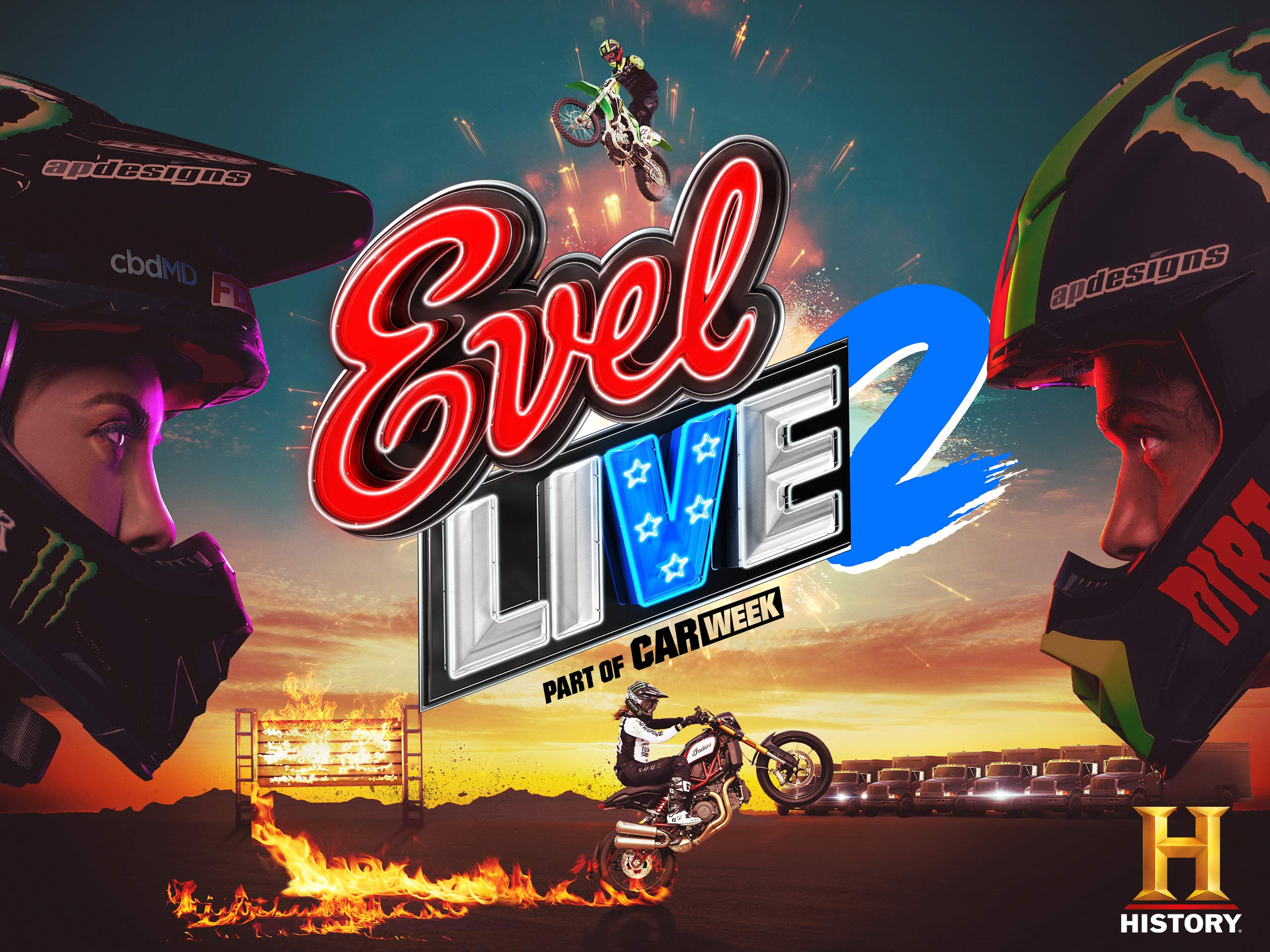 TV ratings for Evel Live 2 in Mexico. history TV series