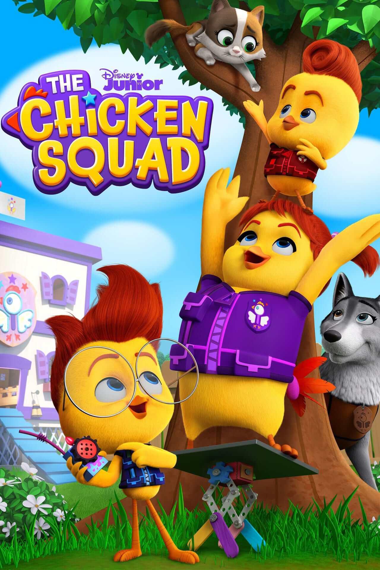 TV ratings for The Chicken Squad in Colombia. Disney Junior TV series