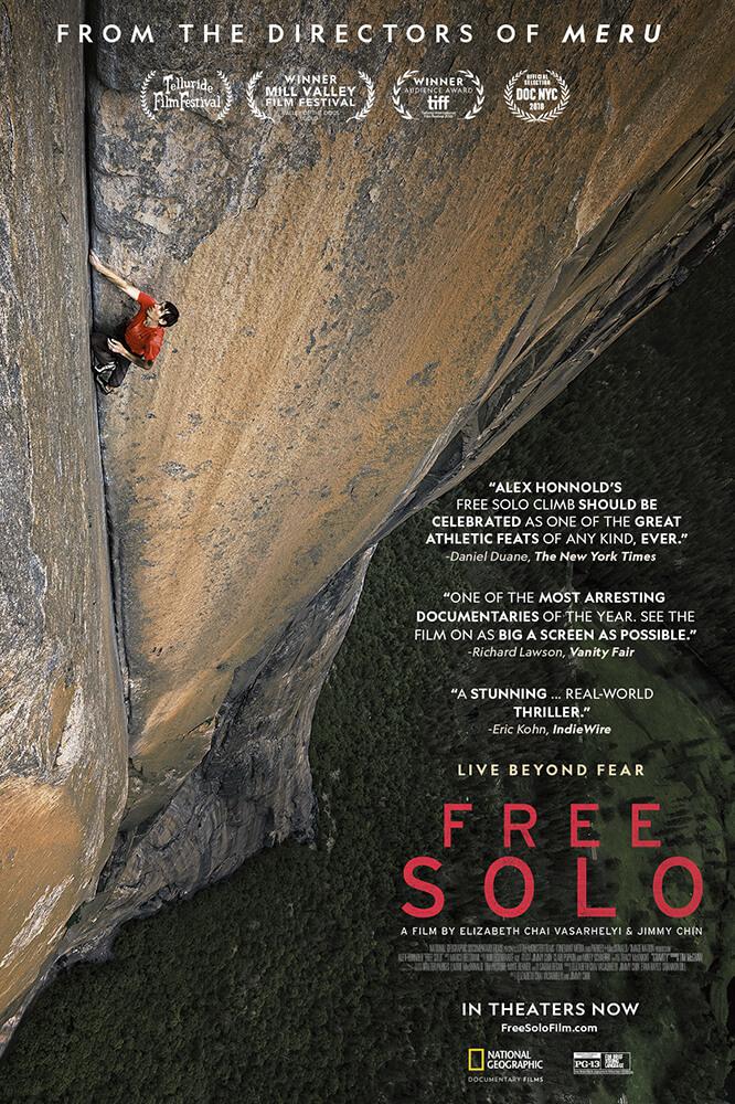 TV ratings for Free Solo in the United States. National Geographic TV series