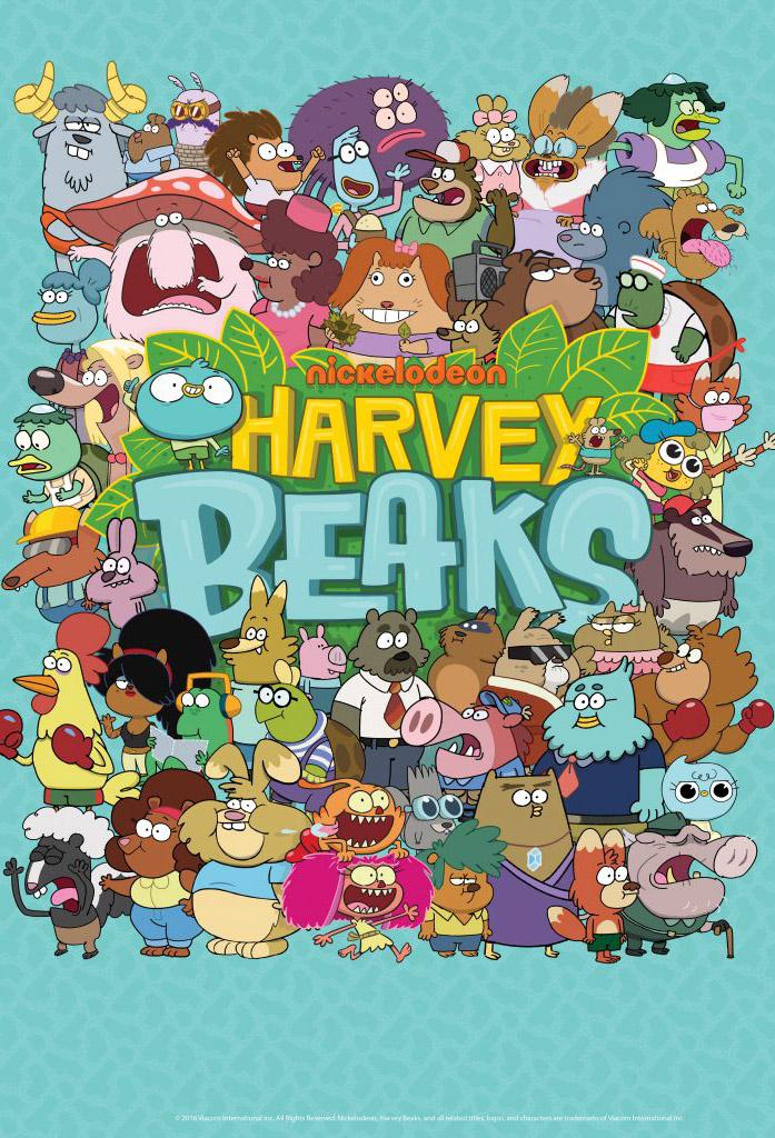 TV ratings for Harvey Beaks in India. Nicktoons TV series