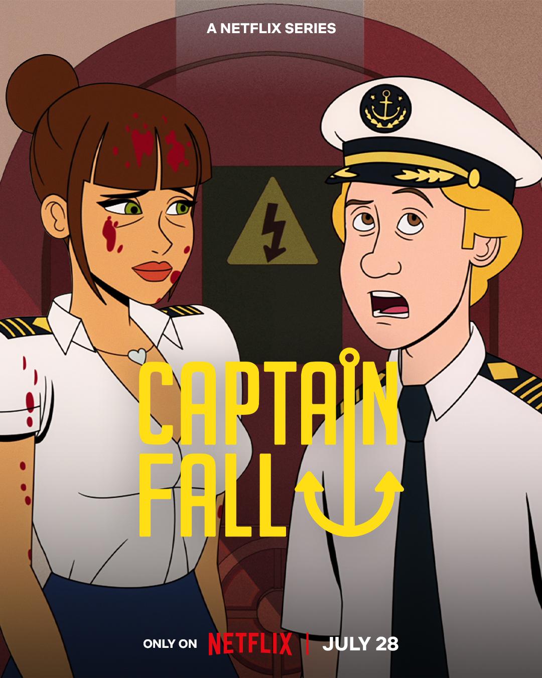 TV ratings for Captain Fall in Japan. Netflix TV series