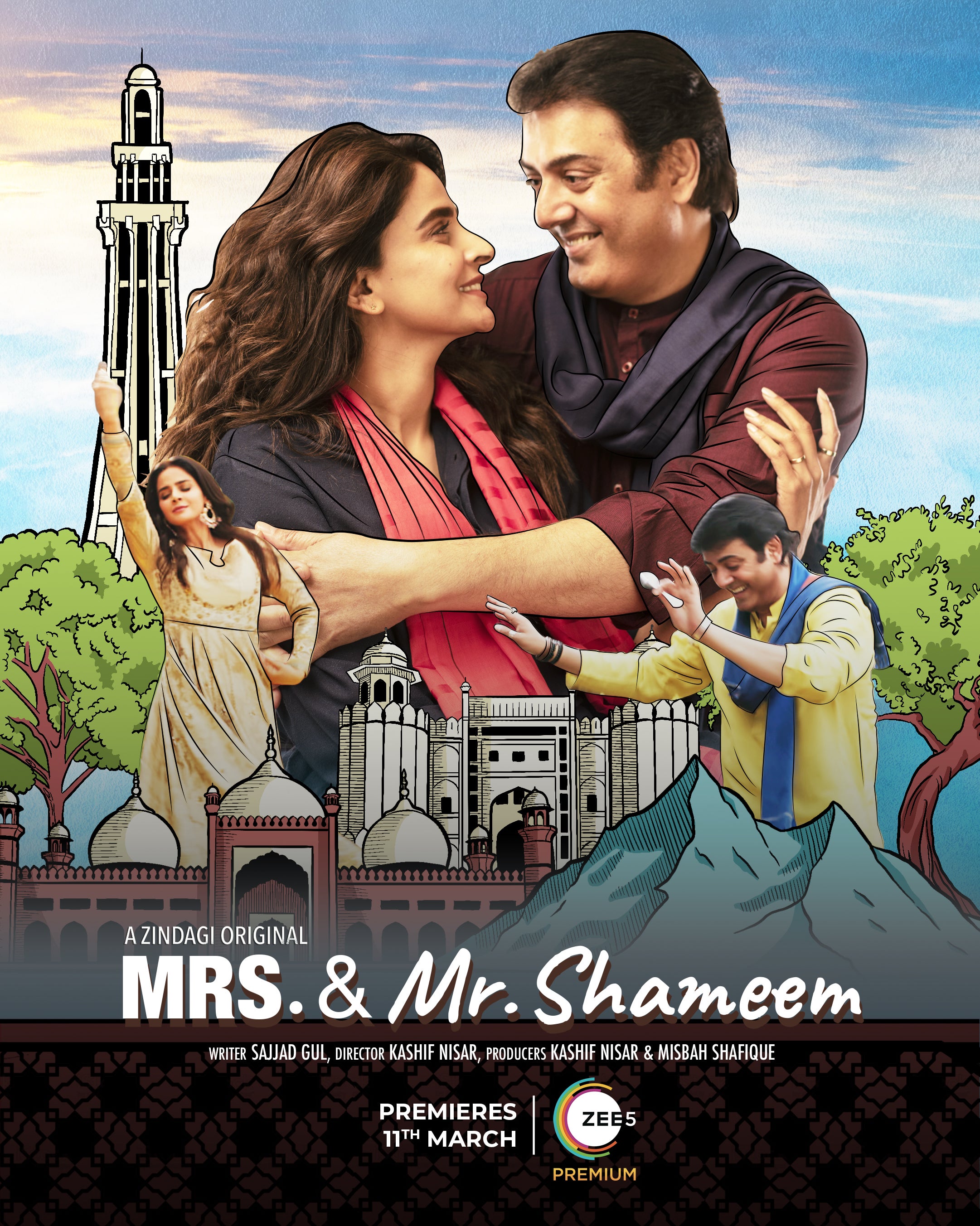 TV ratings for Mrs. & Mr. Shameem in Brazil. Zee5 TV series