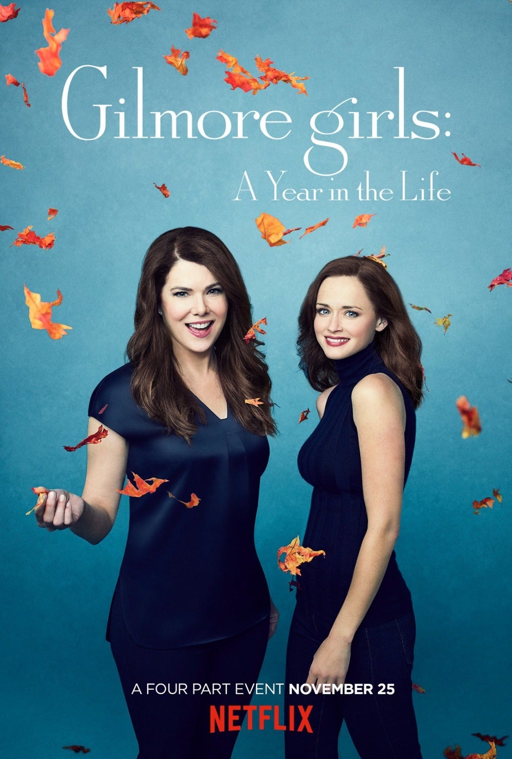 TV ratings for Gilmore Girls: A Year In The Life in Sudáfrica. Netflix TV series