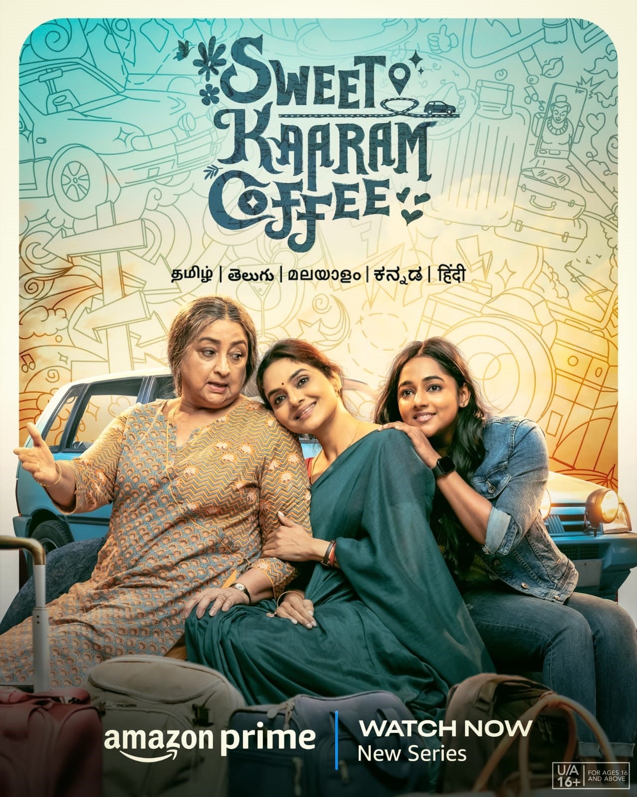 TV ratings for Sweet Kaaram Coffee (ஸ்வீட் காரம் காபி) in Alemania. Amazon Prime Video TV series