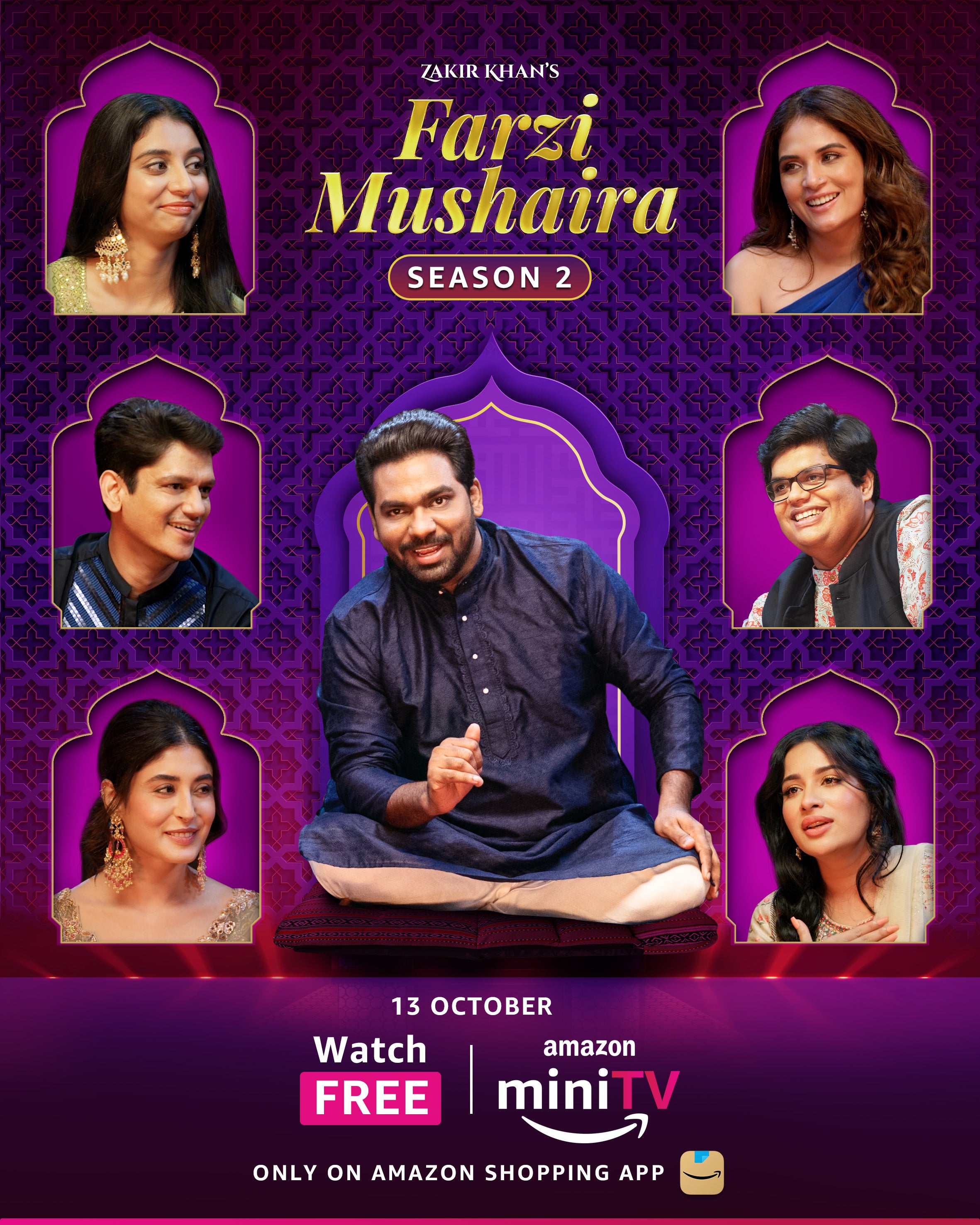 TV ratings for Farzi Mushaira (फर्जी मुशायरा) in the United States. Amazon mini TV TV series