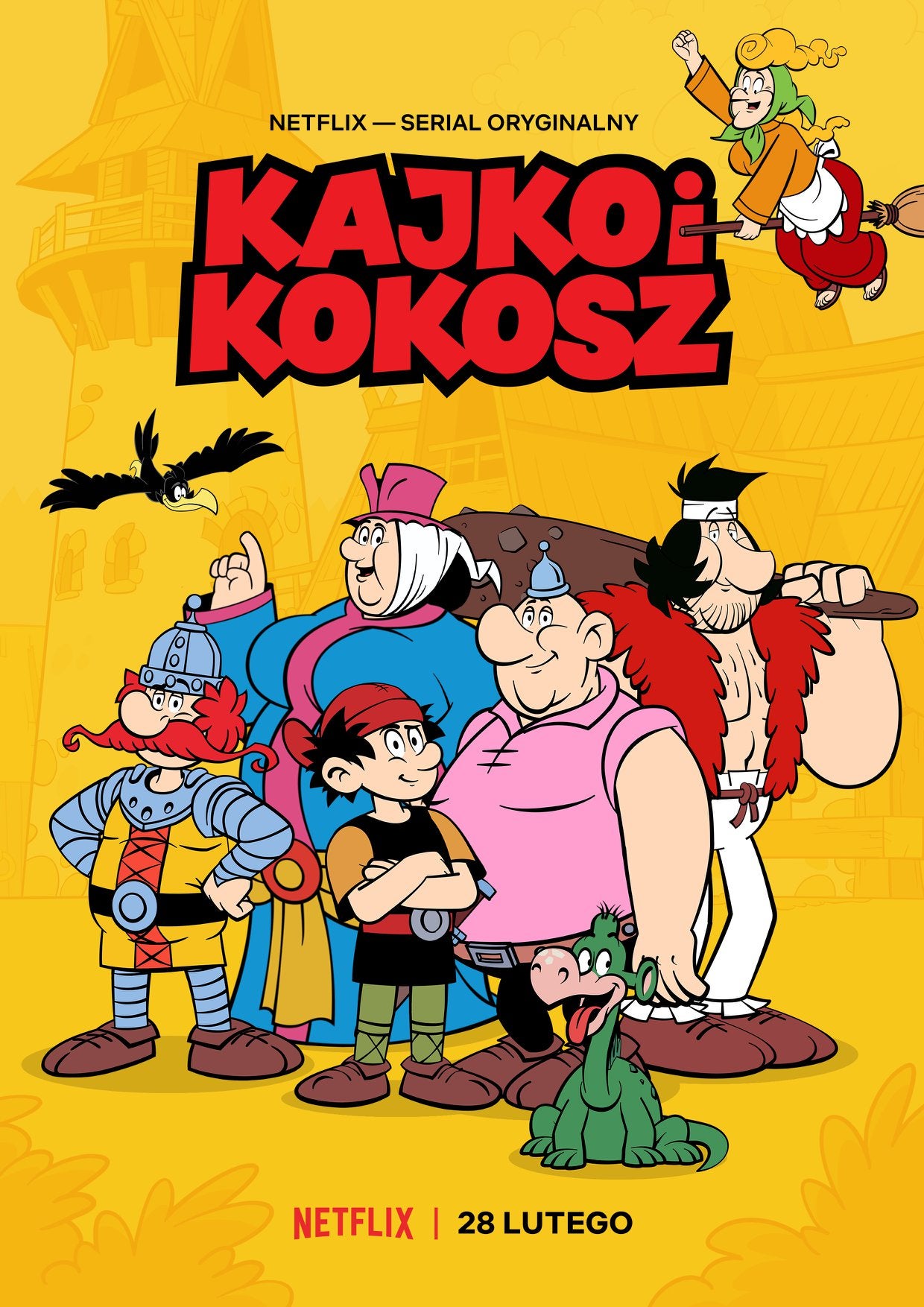 TV ratings for Kajko I Kokosz in New Zealand. Netflix TV series
