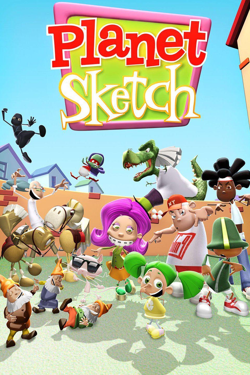 TV ratings for Planet Sketch in the United States. Télétoon TV series