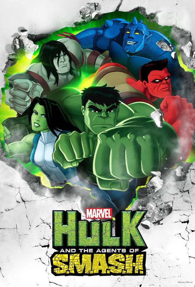 TV ratings for Marvel's Hulk And The Agents Of S.M.A.S.H. in the United States. Disney XD TV series