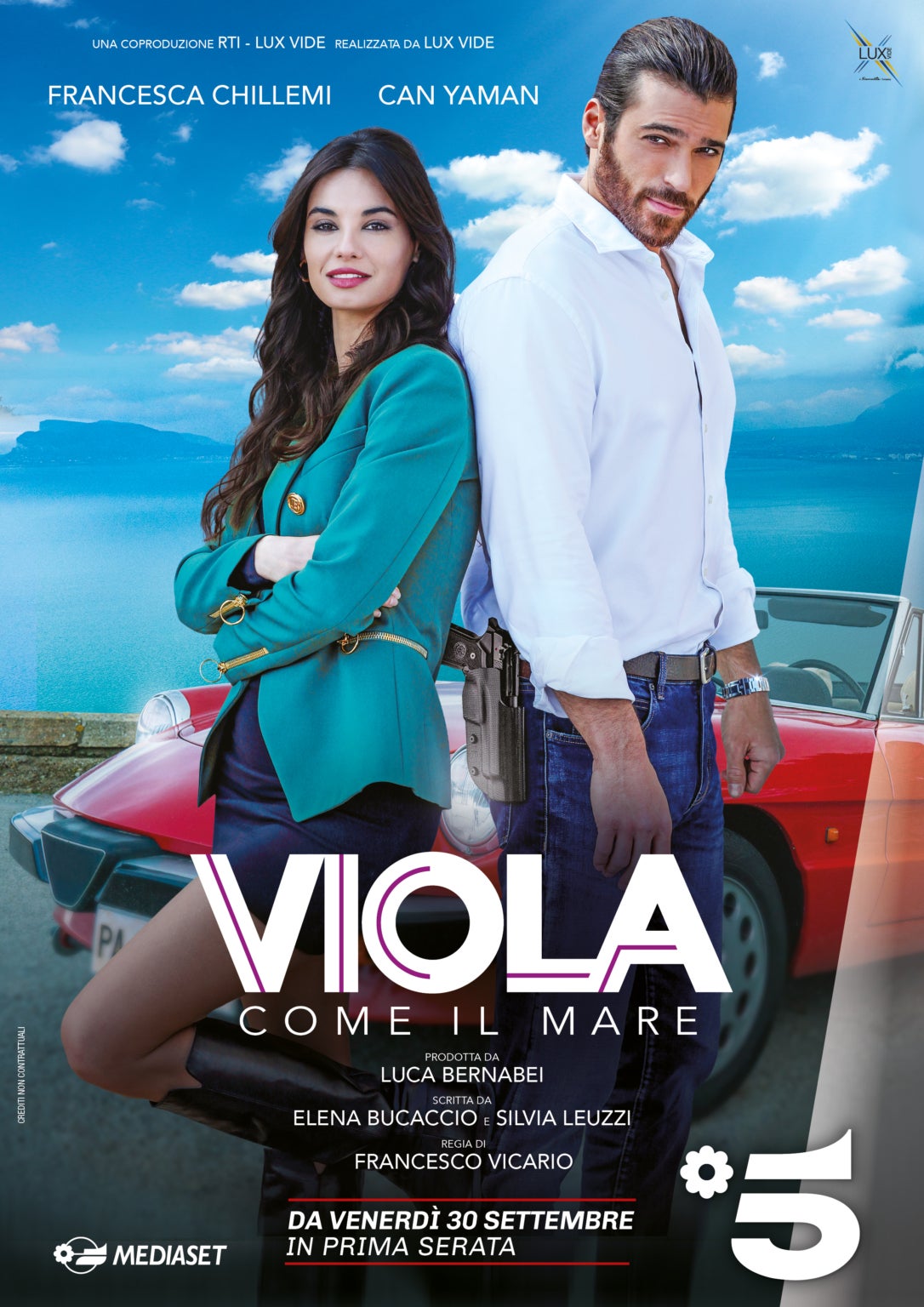 TV ratings for Viola Come Il Mare in Italy. Canale 5 TV series