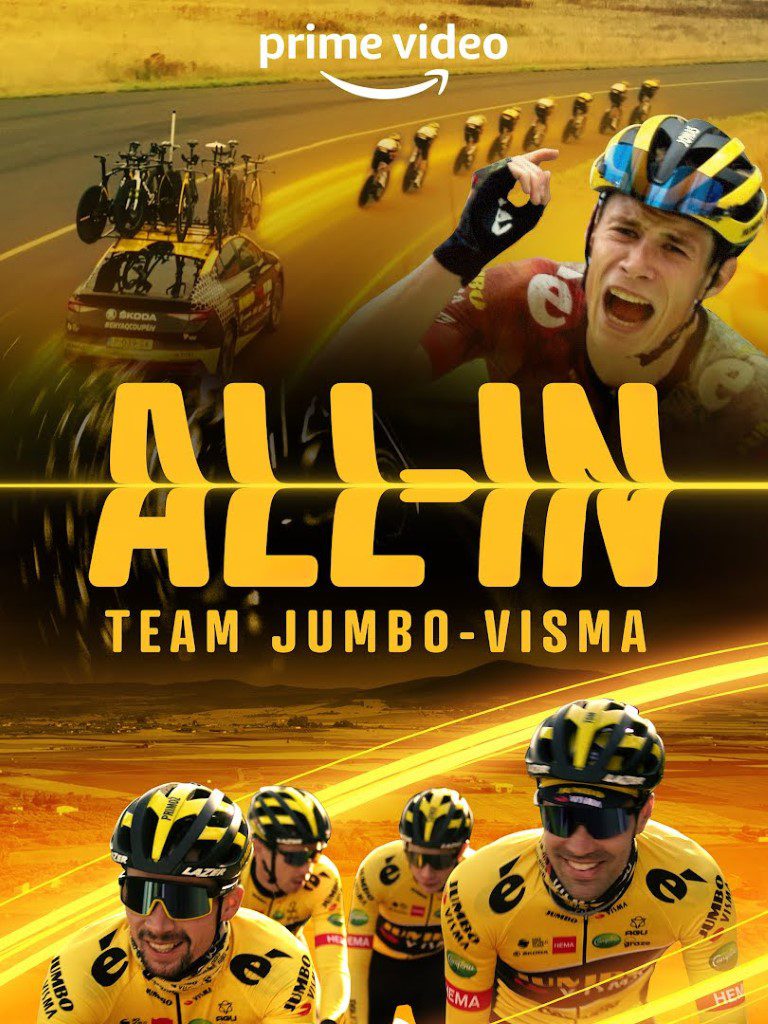 TV ratings for All-in Team Jumbo Visma in Brazil. Amazon Prime Video TV series