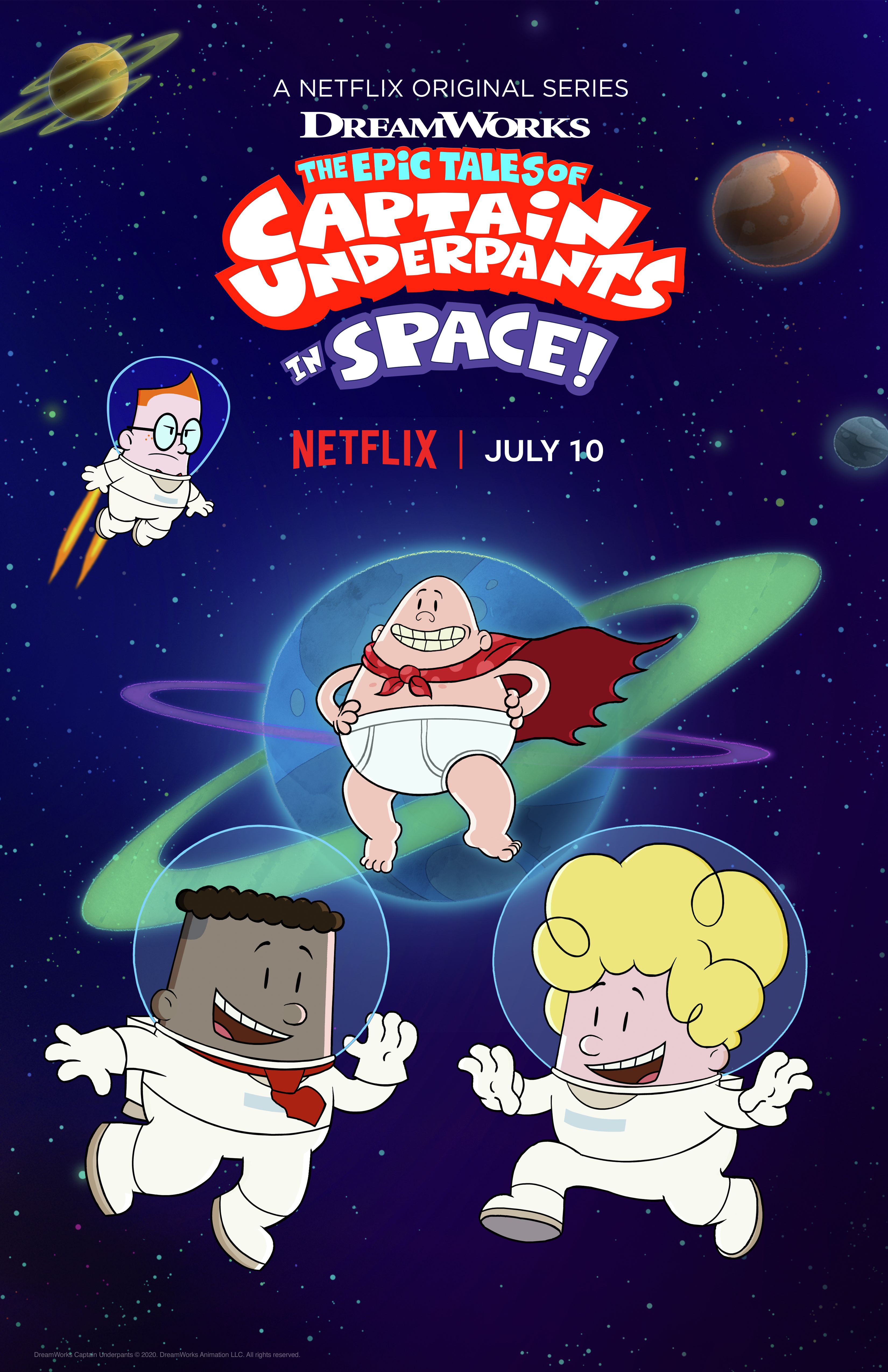 TV ratings for The Epic Tales Of Captain Underpants In Space in Netherlands. Netflix TV series