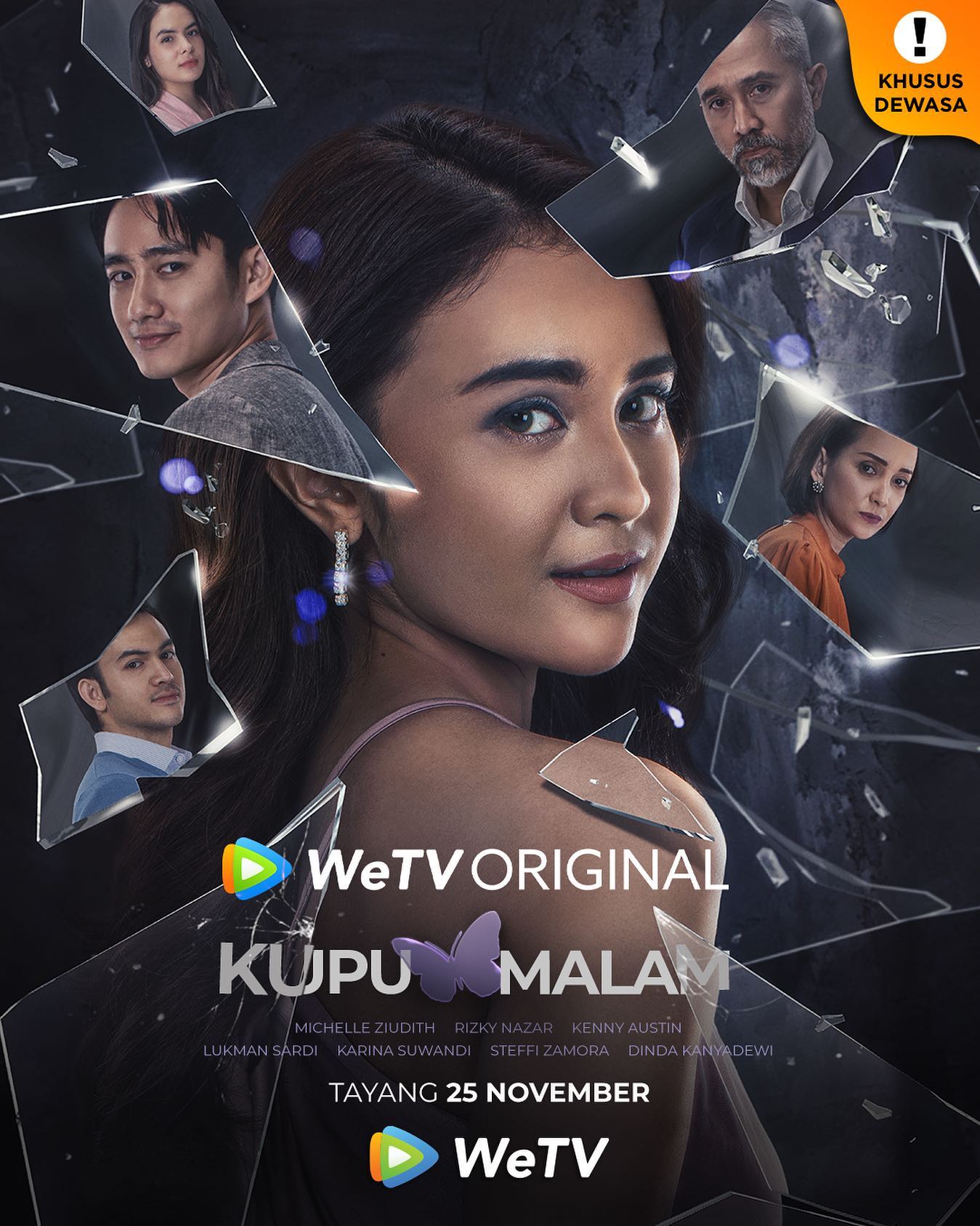 TV ratings for Butterfly Of The Night (Kupu Malam) in South Africa. wetv TV series