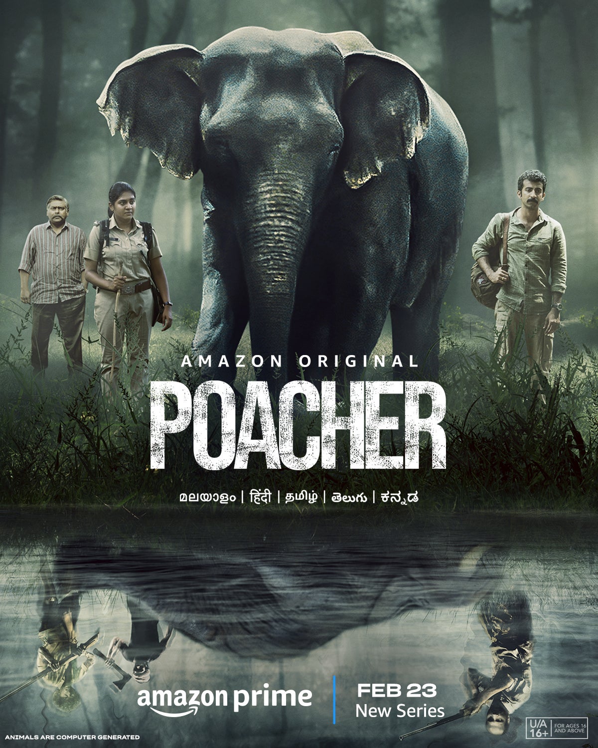 TV ratings for Poacher in Argentina. Amazon Prime Video TV series