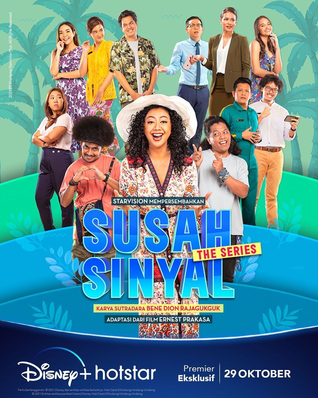 TV ratings for Susah Sinyal: The Series in India. Disney+ TV series