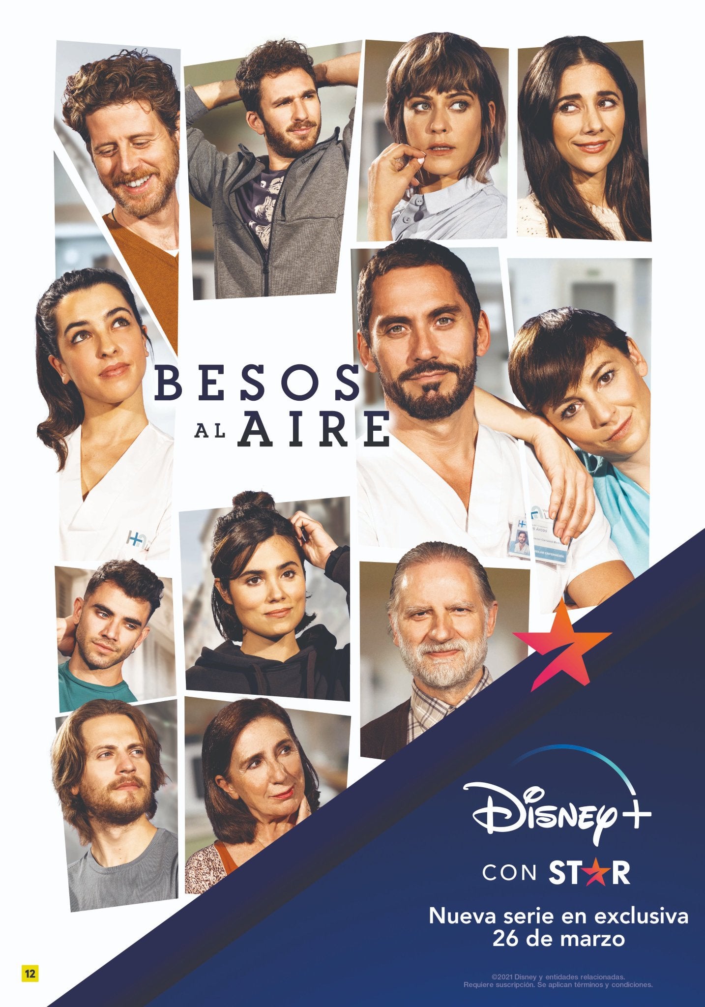 TV ratings for Besos Al Aire in Denmark. Disney+ TV series