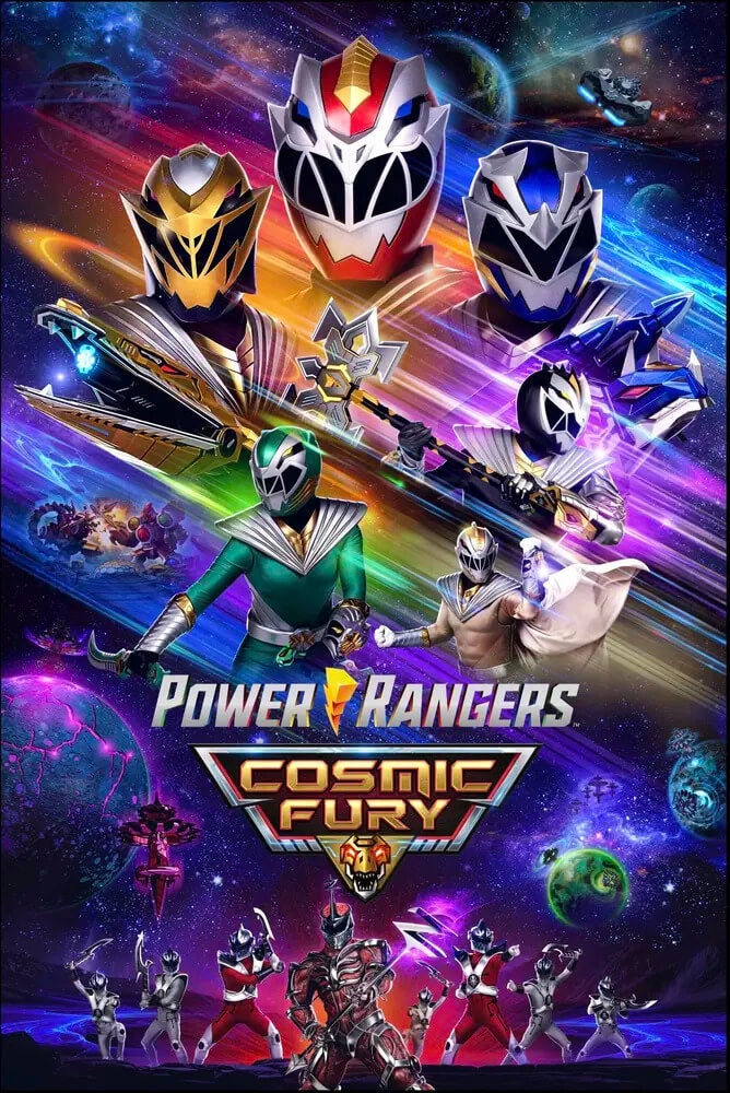 TV ratings for Power Rangers Cosmic Fury in India. Netflix TV series