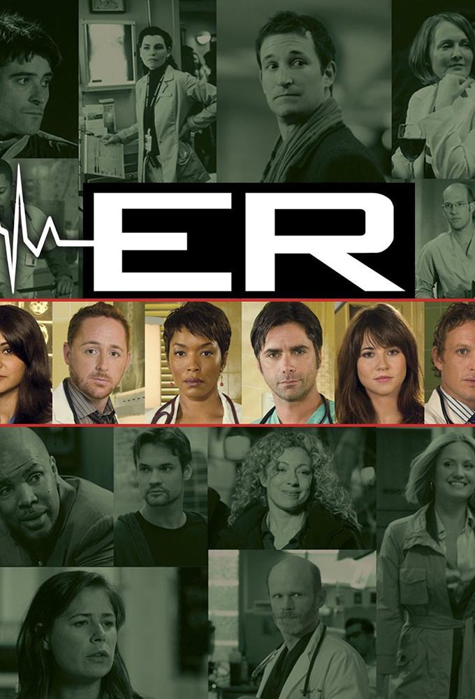 TV ratings for ER in the United States. NBC TV series