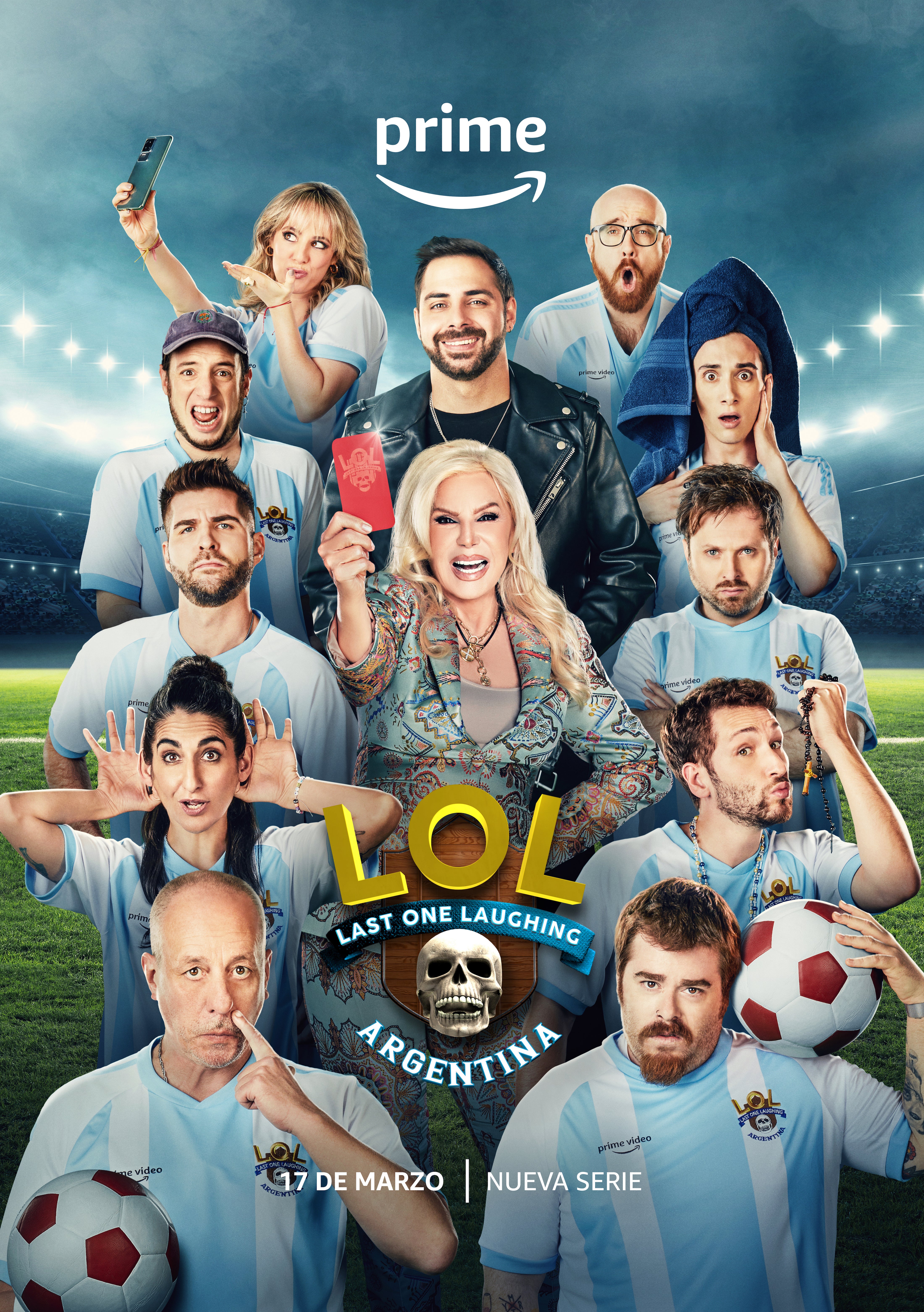 TV ratings for LOL: Last One Laughing Argentina in Brazil. Amazon Prime Video TV series