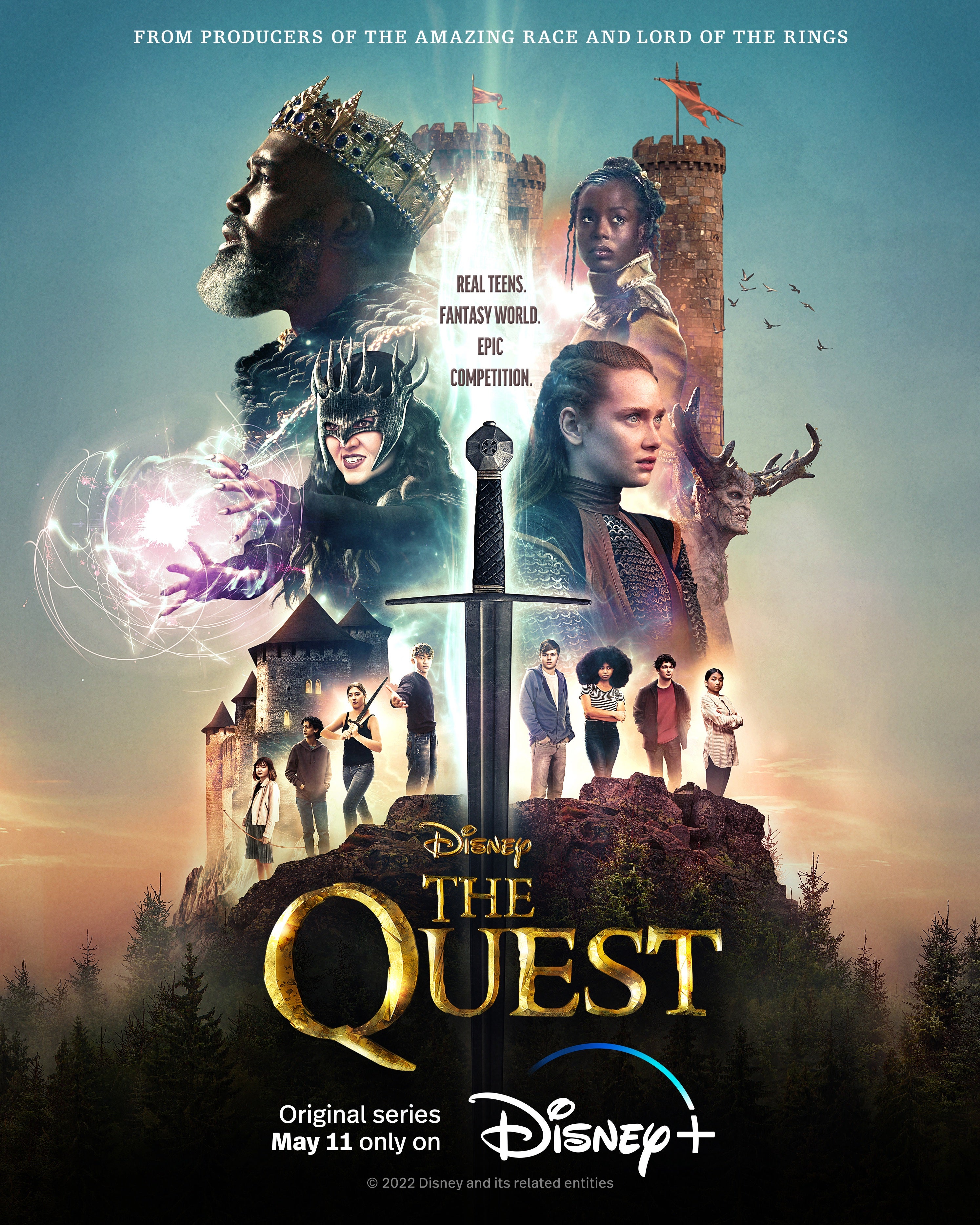 TV ratings for The Quest in los Estados Unidos. Disney+ TV series