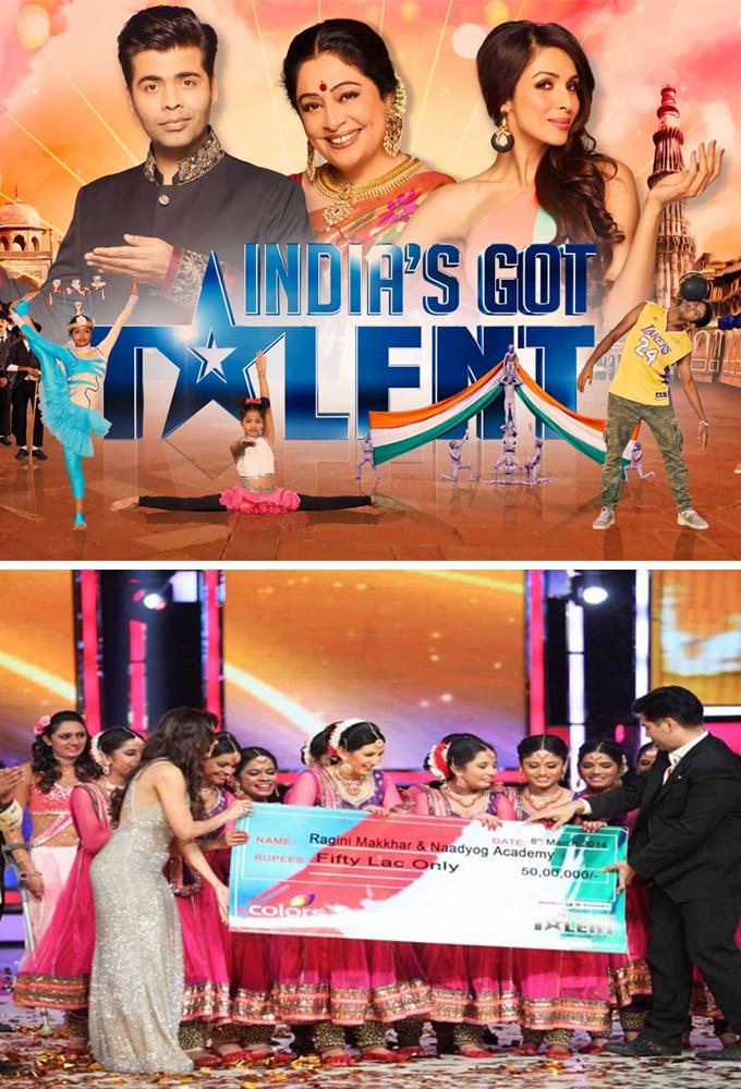 TV ratings for India's Got Talent in Denmark. Colors TV TV series