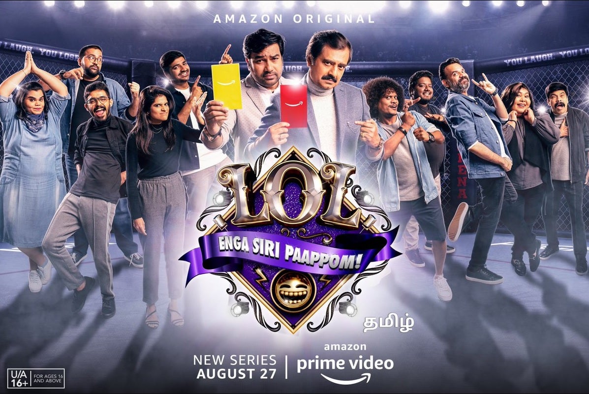 TV ratings for LOL: Enga Siri Paappom in Colombia. Amazon Prime Video TV series