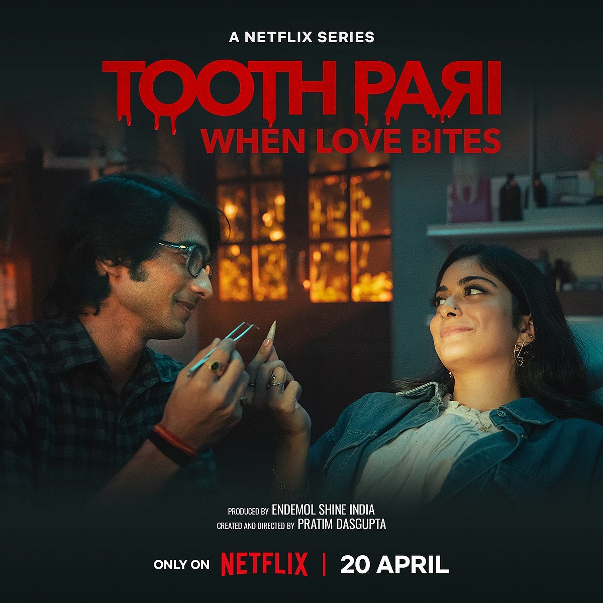 TV ratings for Tooth Pari: When Love Bites in Italia. Netflix TV series