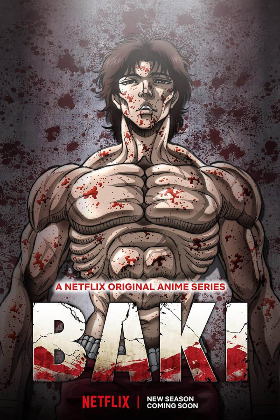 TV ratings for Baki in the United States. Netflix TV series
