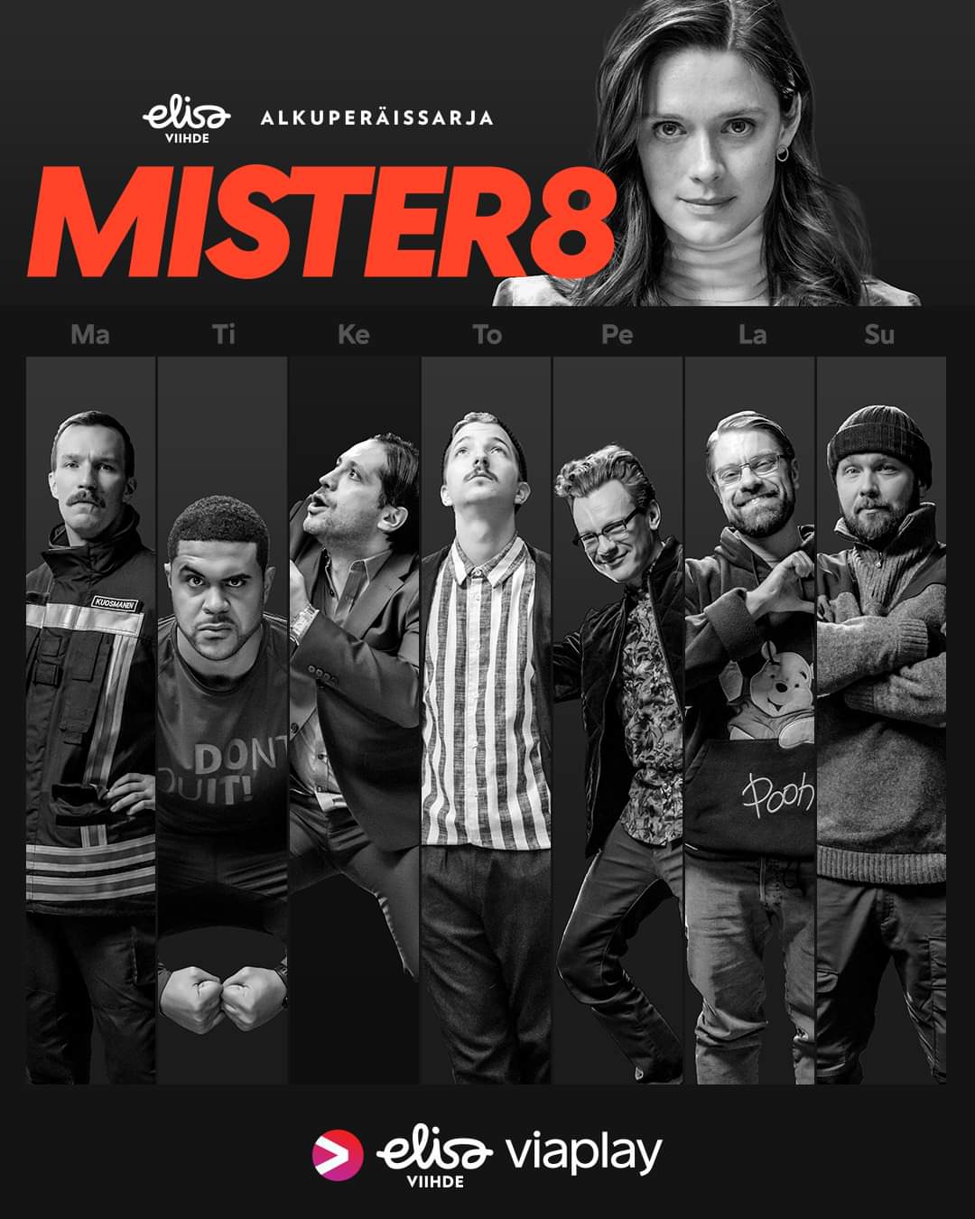 TV ratings for Mister8 in the United Kingdom. viaplay TV series